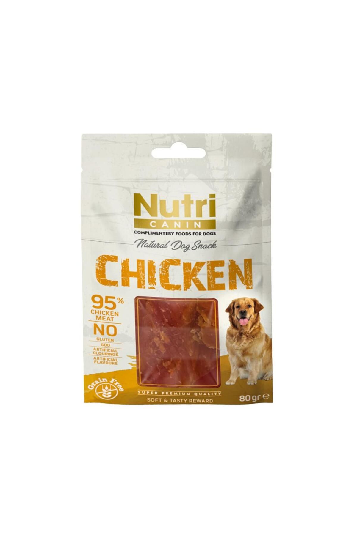 Nutri Tahılsız 80 gr Tavuk Etli Köpek Ödülü 1 Adet