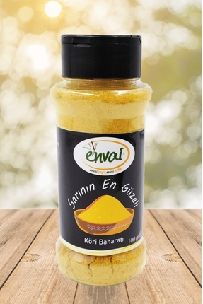 Envai Köri Baharatı 100 Gr (tuzluk kapak -1 kalite)