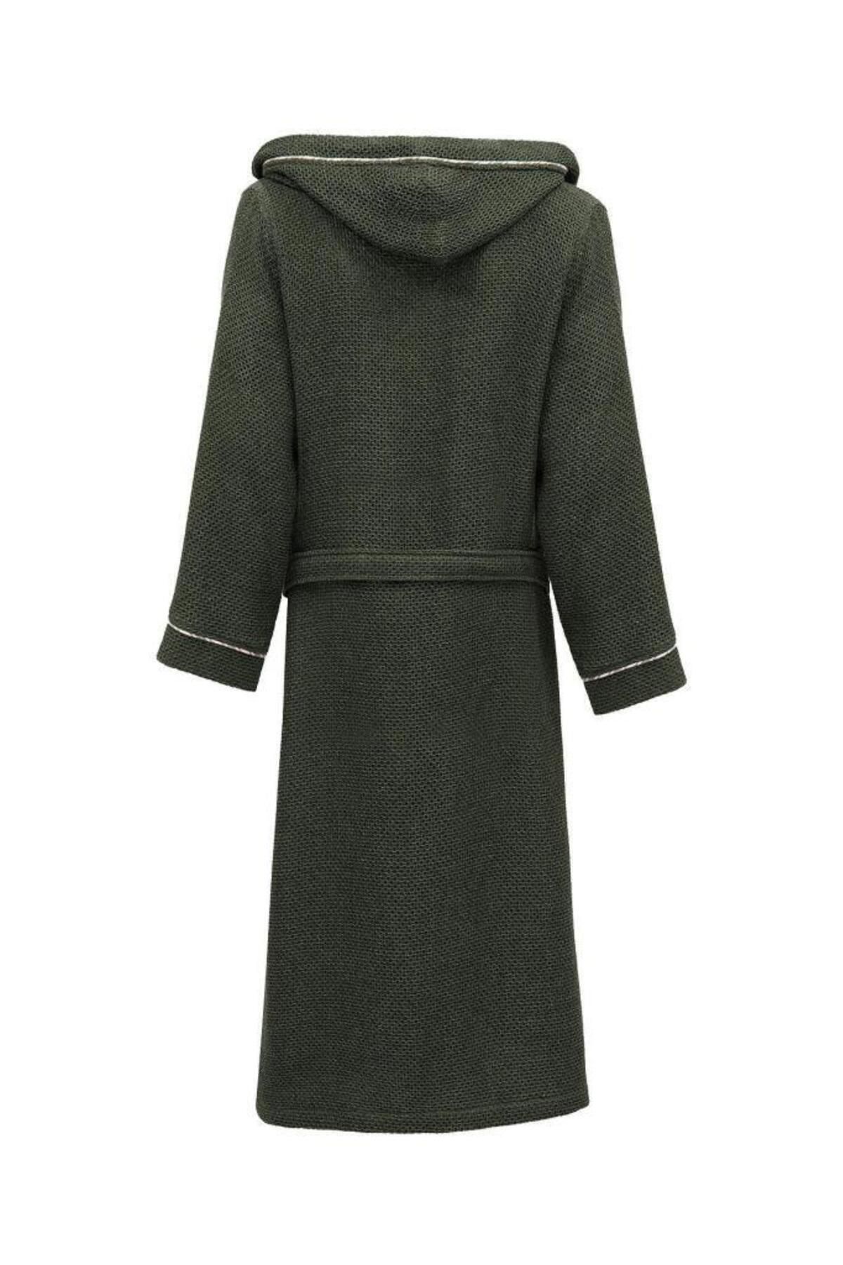 حوله تنپوش (روبدوشامبر) سبز مردانه Naia 's Bathrabe Green L Ecocotton