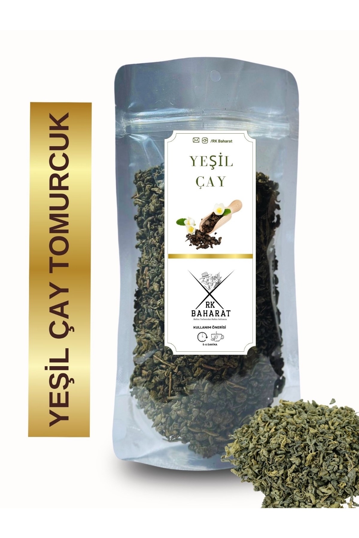 RK Baharat Yeşil Çay Tomurcuk 60 gr - Fiyatı, Yorumları
