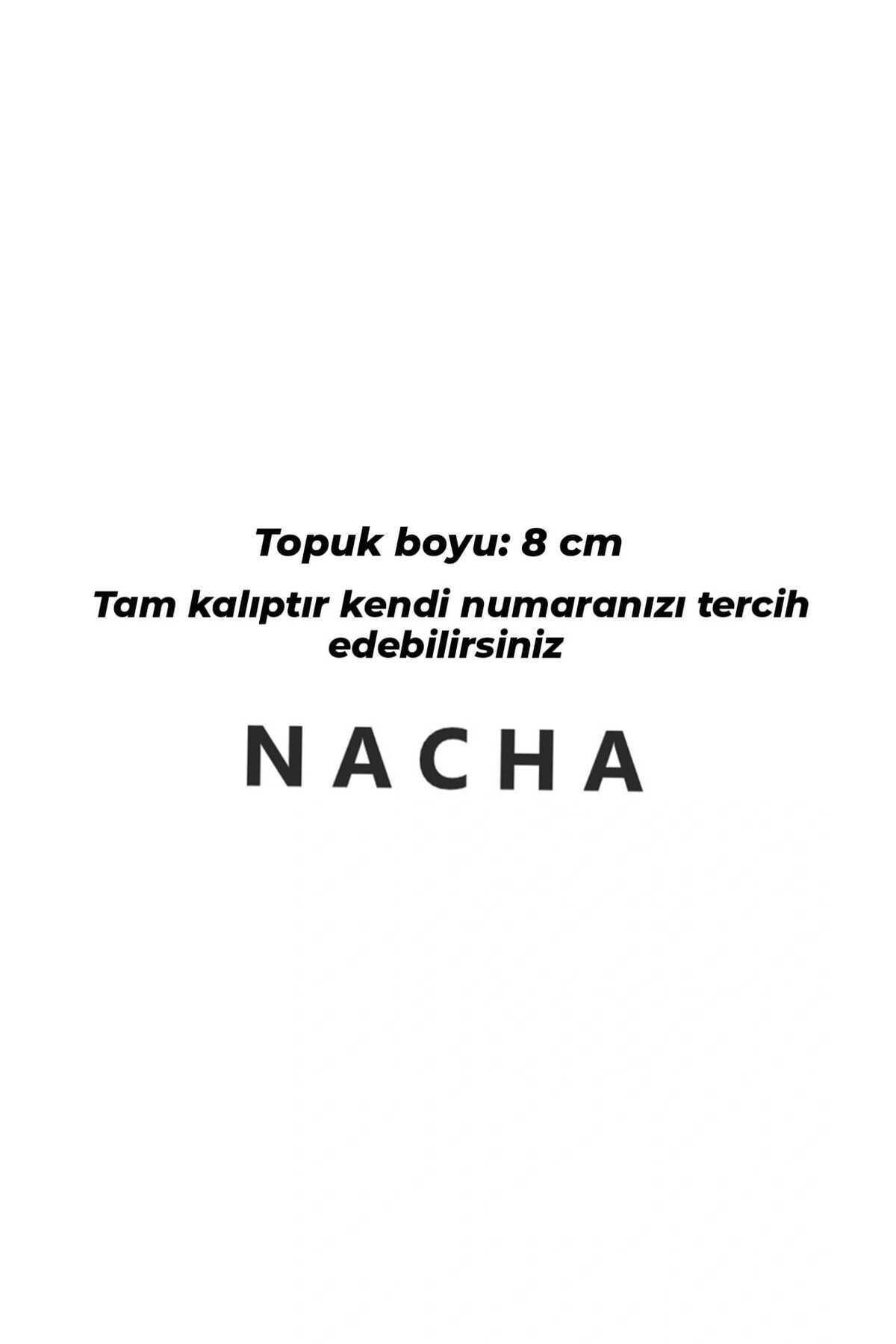 NACHA-Pascal Beige Straw Open Back Heeled Shoes 8