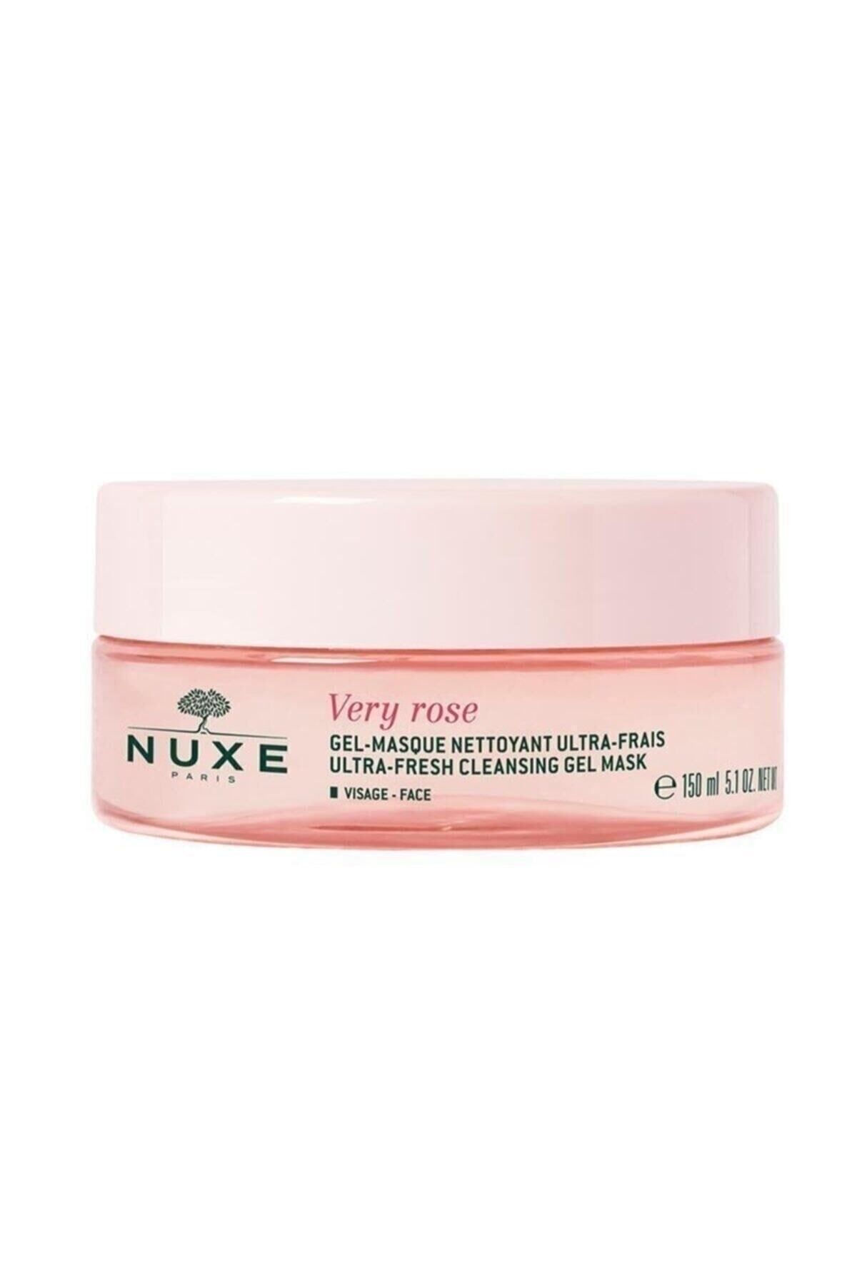Nuxe ماسک ژل روشن کننده پوست وری رز ویژه برای پوست حساس 150 میلی لیتر