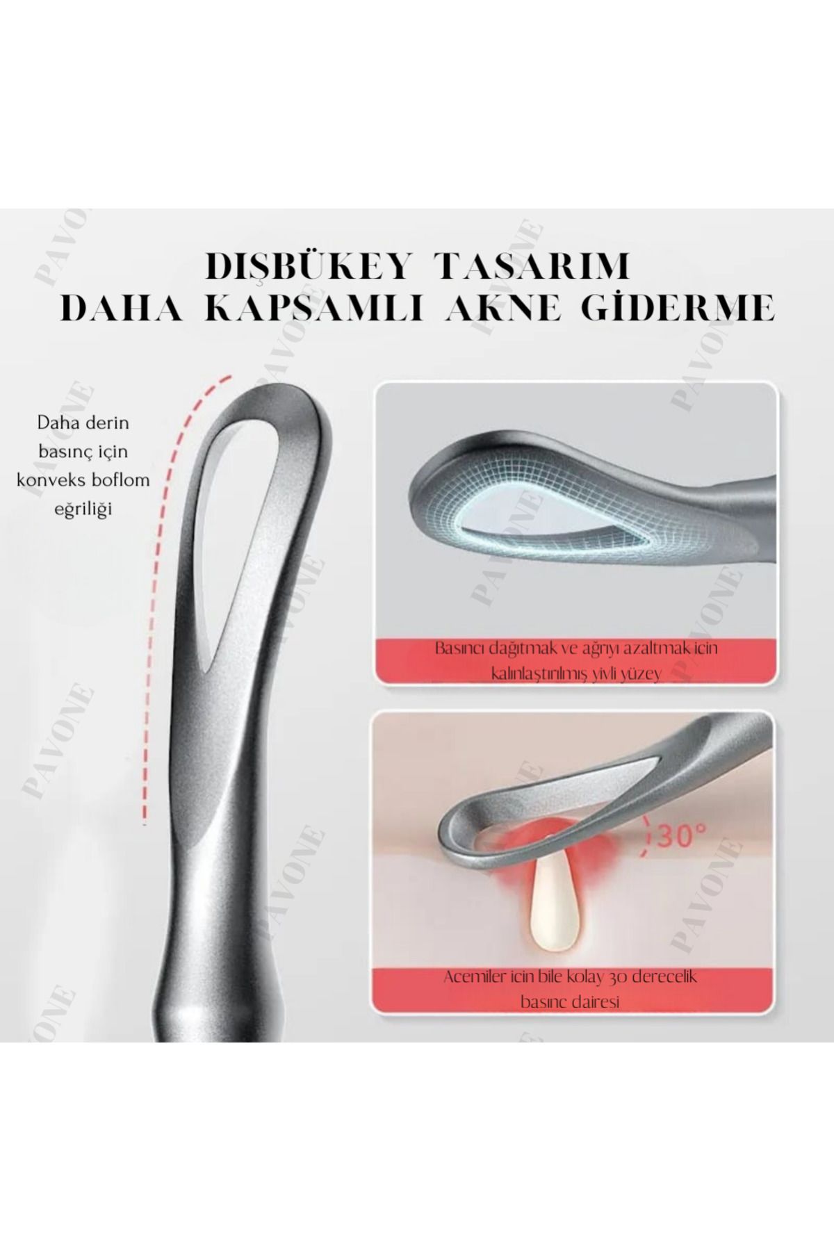 دستگاه پاک کننده صورت مراقبت از آکنه - کومدون کر - دستگاه مراقبت از پوست Pavone