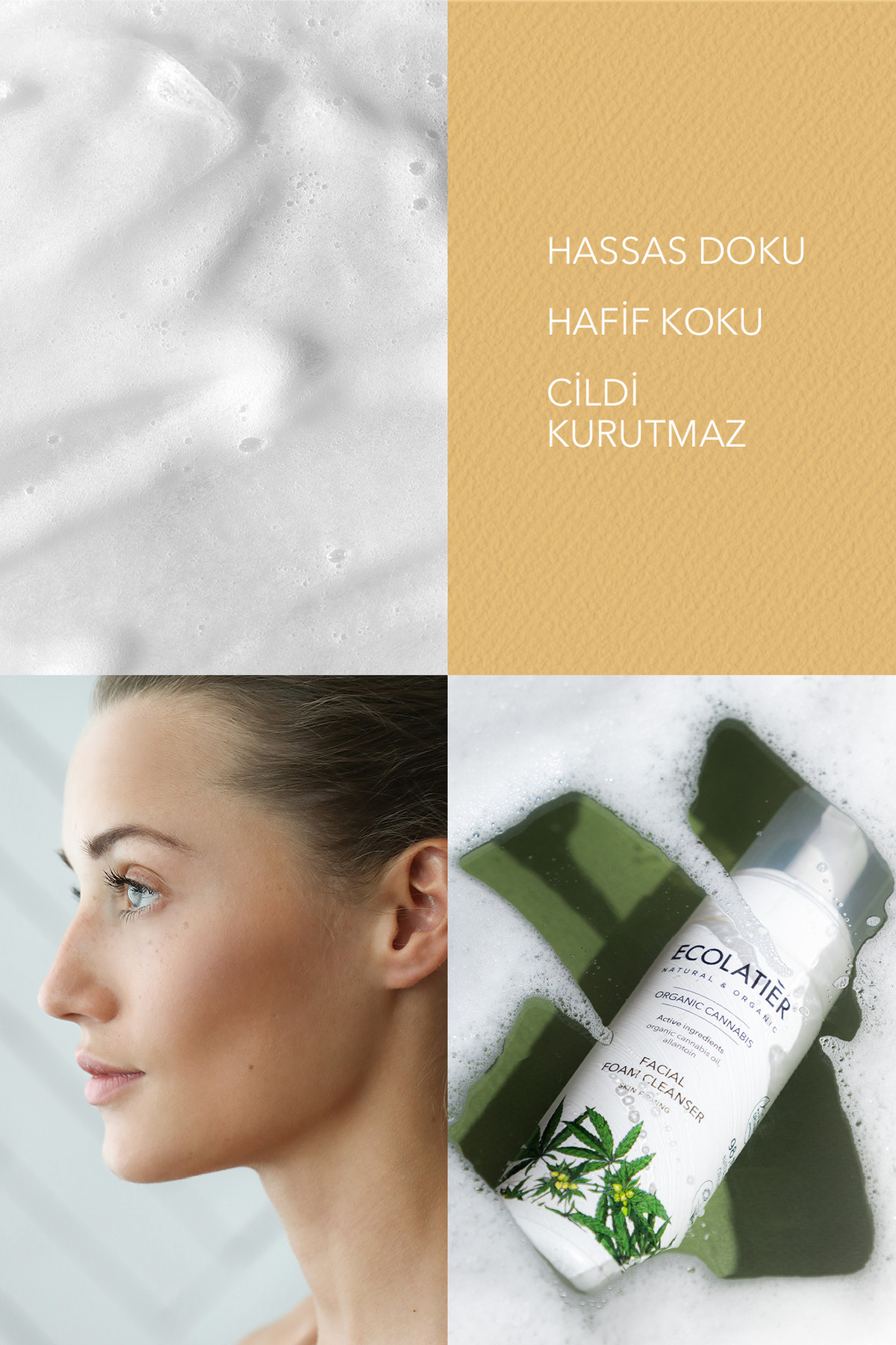 پاک کننده صورت   ECOLATIER | TYCZTMFE6N170841748727529 اورجینال - تصویر 4