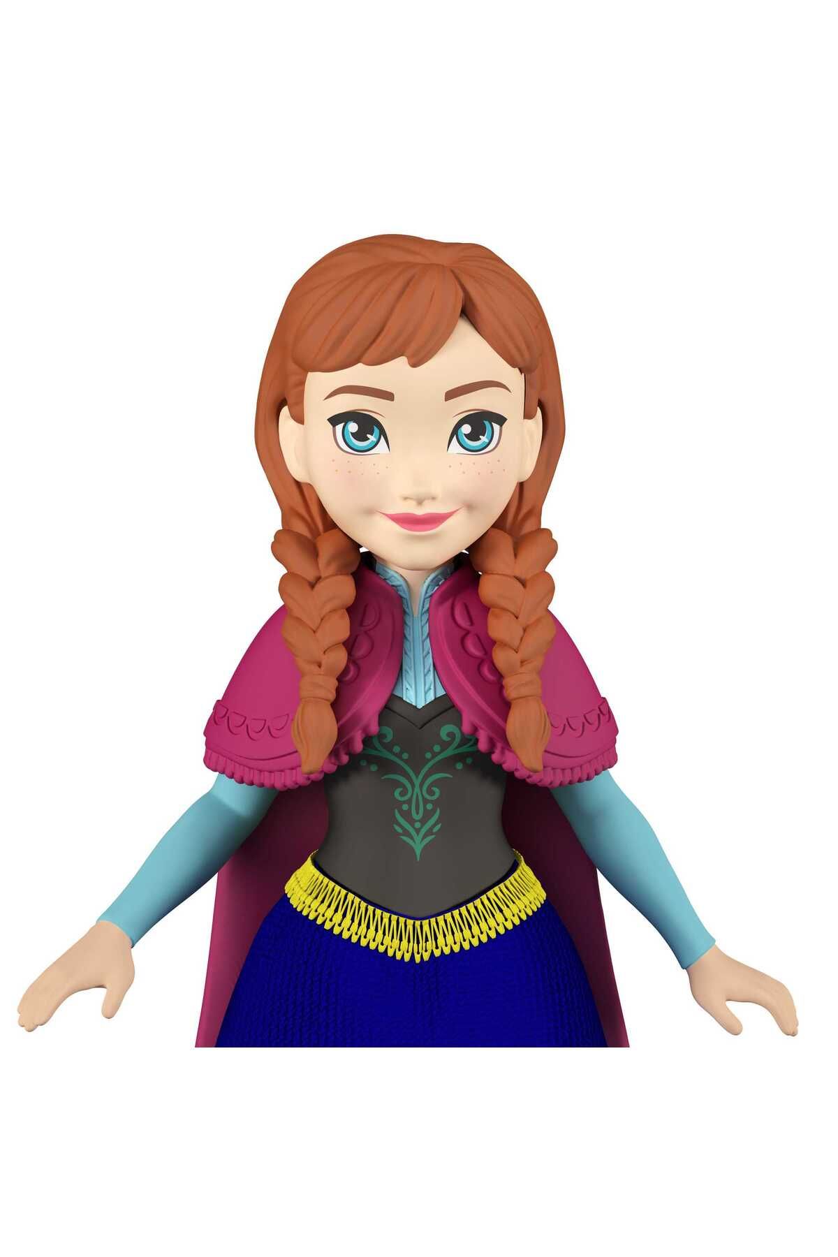 mattel-Frozen Small Doll Anna & Sven HLX03 5