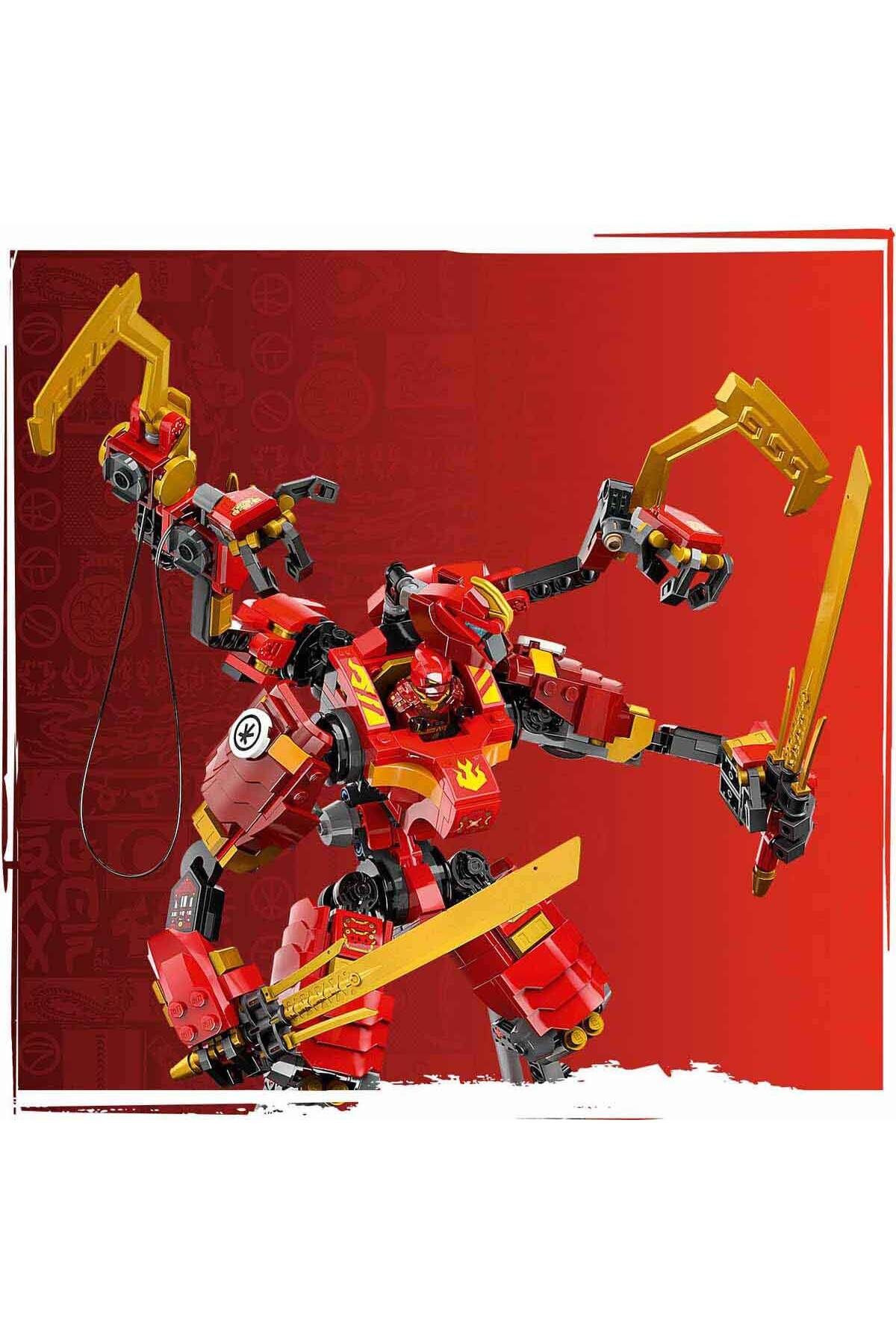 LEGO-Kai's Ninja Climbing Robot 71812 - 4 Ninja Minif for Kids Ages 9 and Up 5
