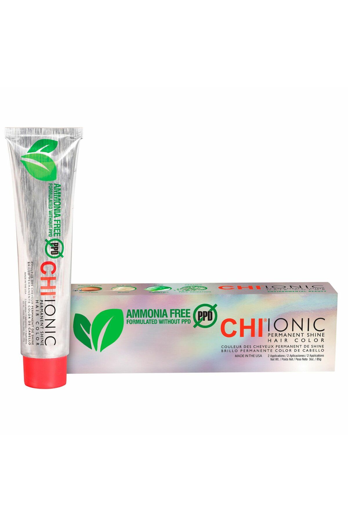 رنگ موی براق دائمی Ionic 10b بلوند بژ بسیار روشن Chi