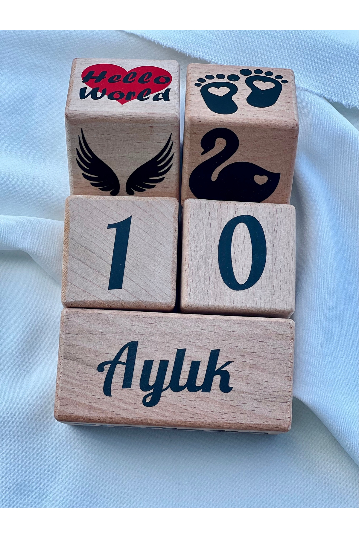 ANNE BEBEK ANI KÜPÜ SETİ ÇEKİM VE DEKOR 5parça  Kırmızı siyah