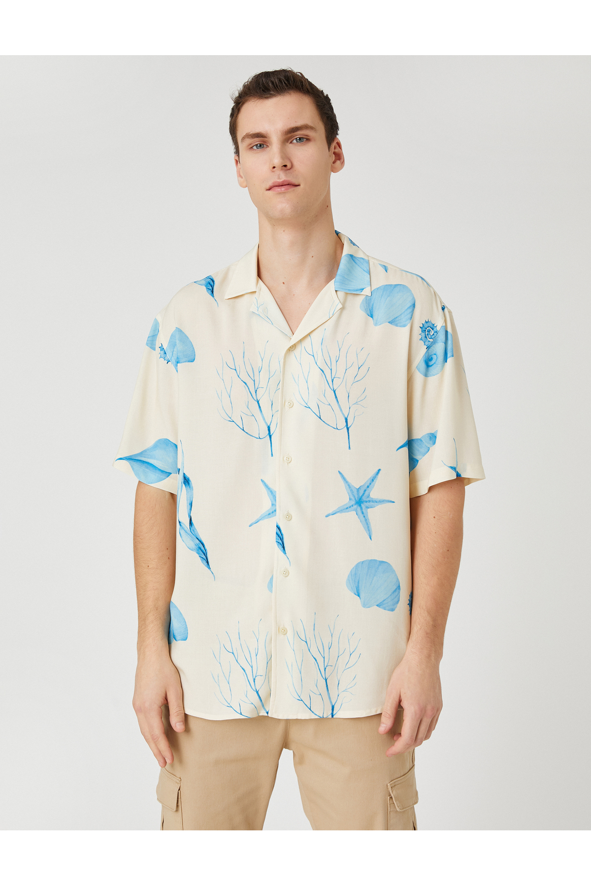 پیراهن مردانه کوتون | 3SAM60411HW Koton - Image 4