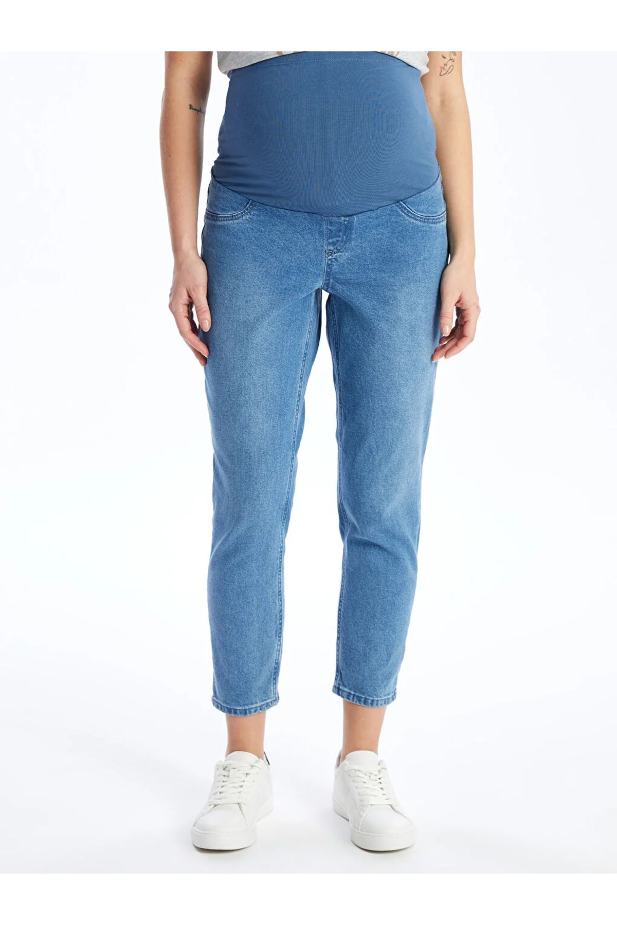 LC Waikiki-LCWAIKIKI Umstandsjeans im Mom-Fit mit Einsätzen für den Bauchbereich 3