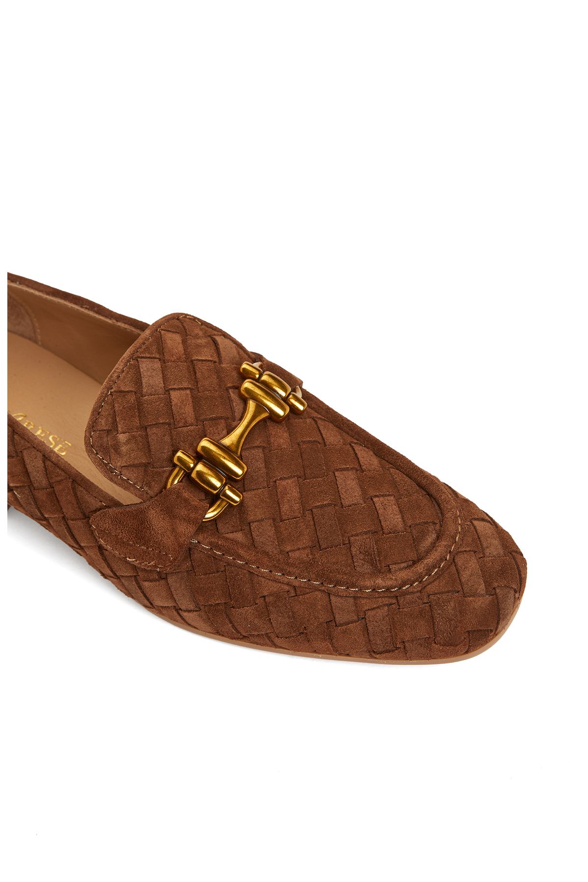 لوفر چند رنگ زنانه Loafer چرمی Taba اورجینال Divarese
