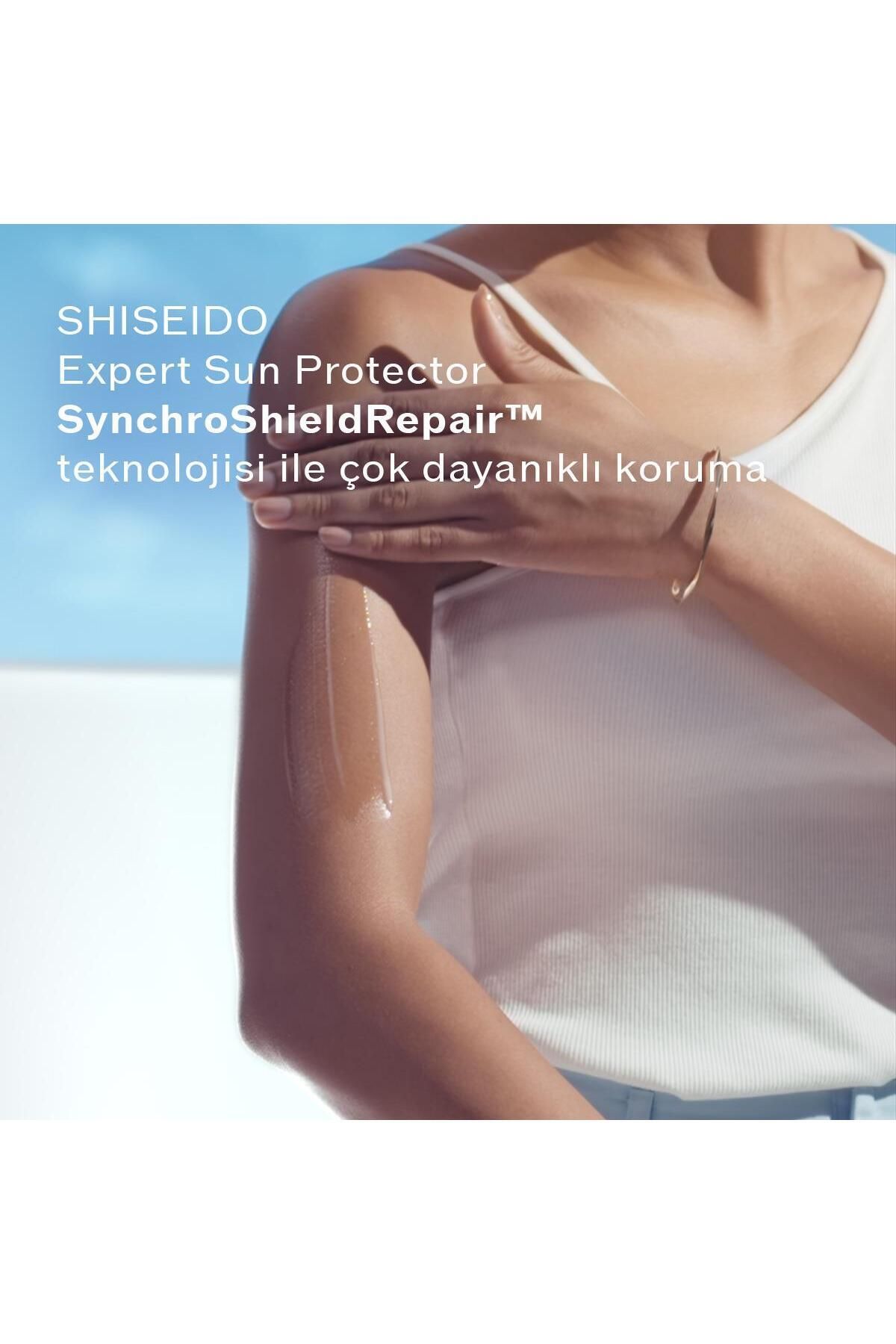 Shiseido لوسیون حفاظتی ضد آفتاب GSC آبی متخصص SPF50 حجم 50 میلی لیتر