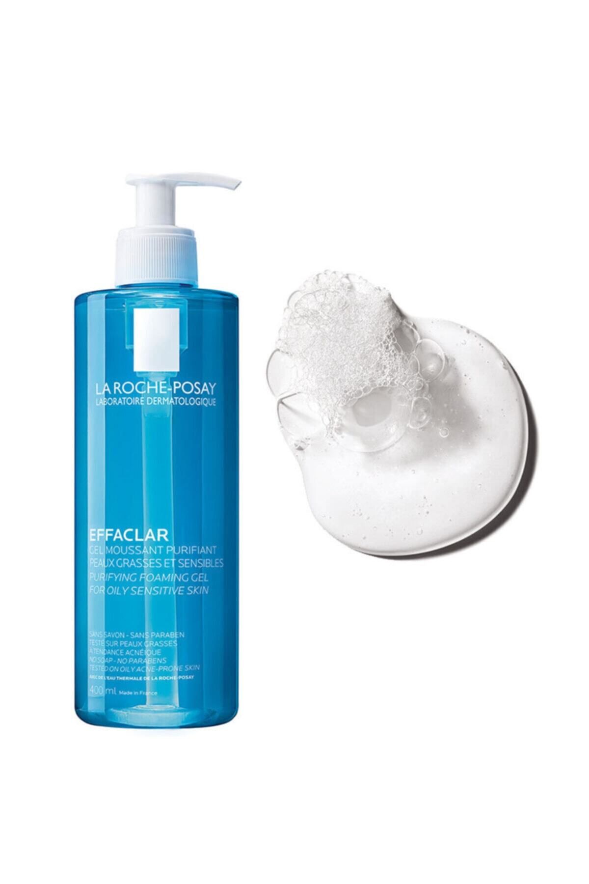 La Roche Posay ژل تمیزکننده پوست چرب و مستعد لک برای پوست چرب و مستعد لک 400 میلی لیتر