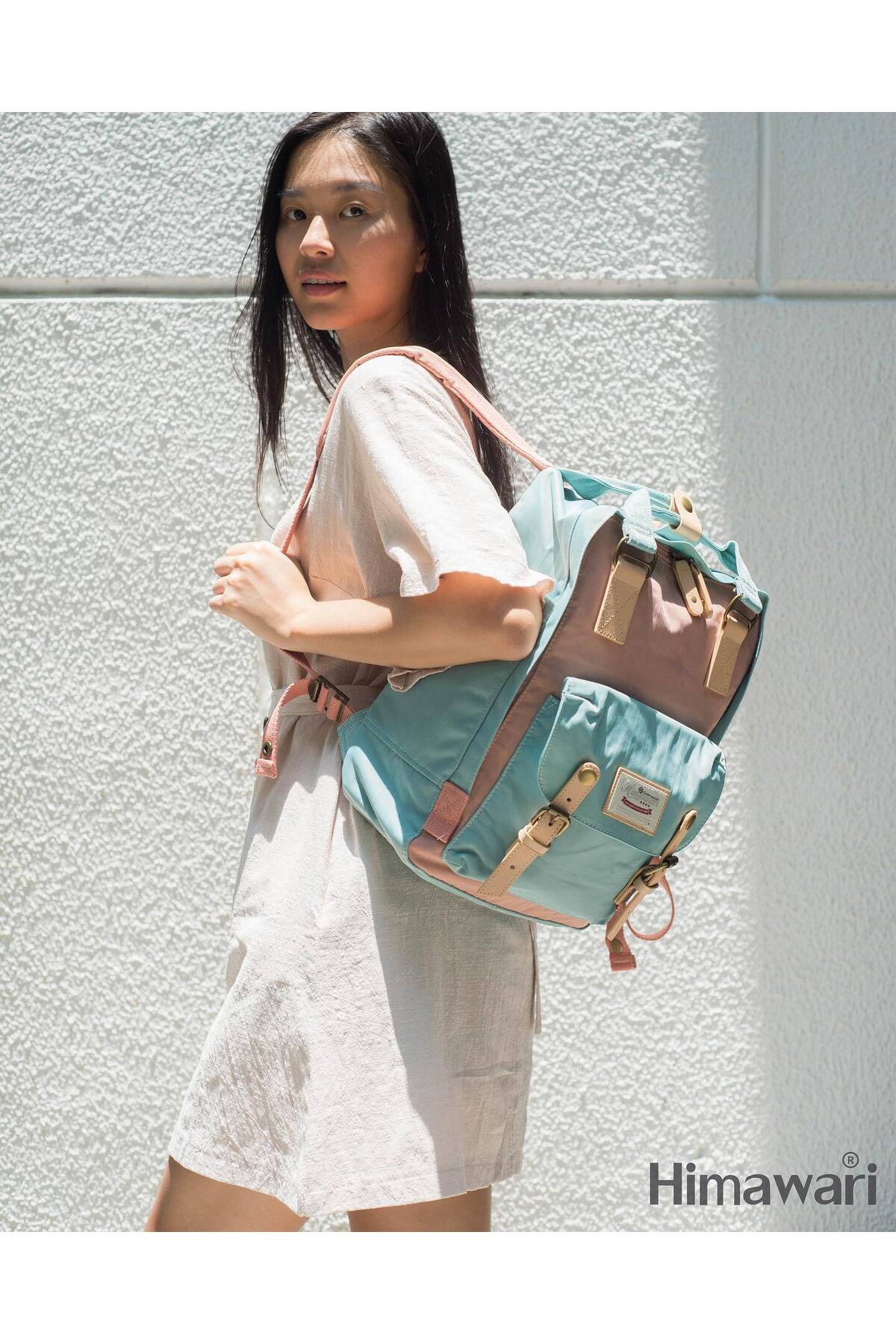 کوله پشتی زنانه بورگوندی Himawari | 194L اورجینال - تصویر 5