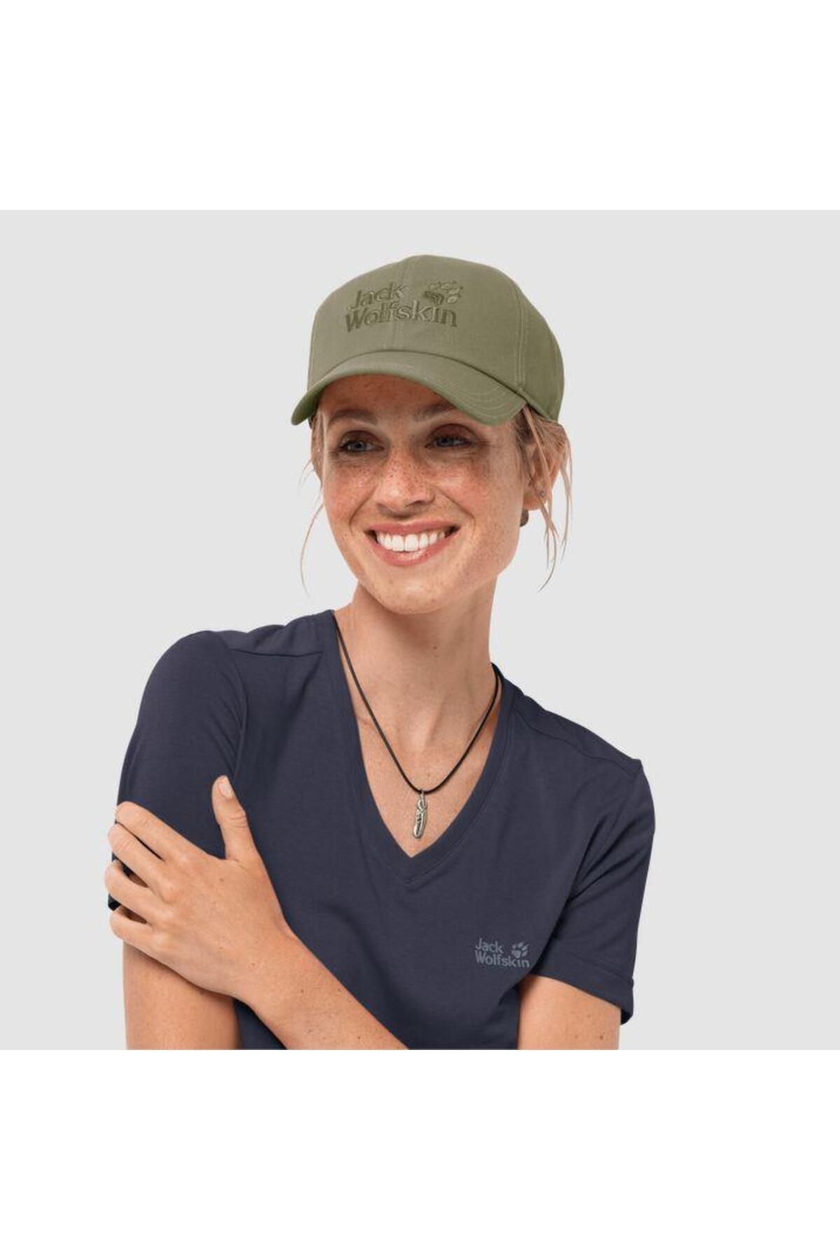 کلاه بیسبال خاکی یونیسکس 1900671-4288 Jack Wolfskin
