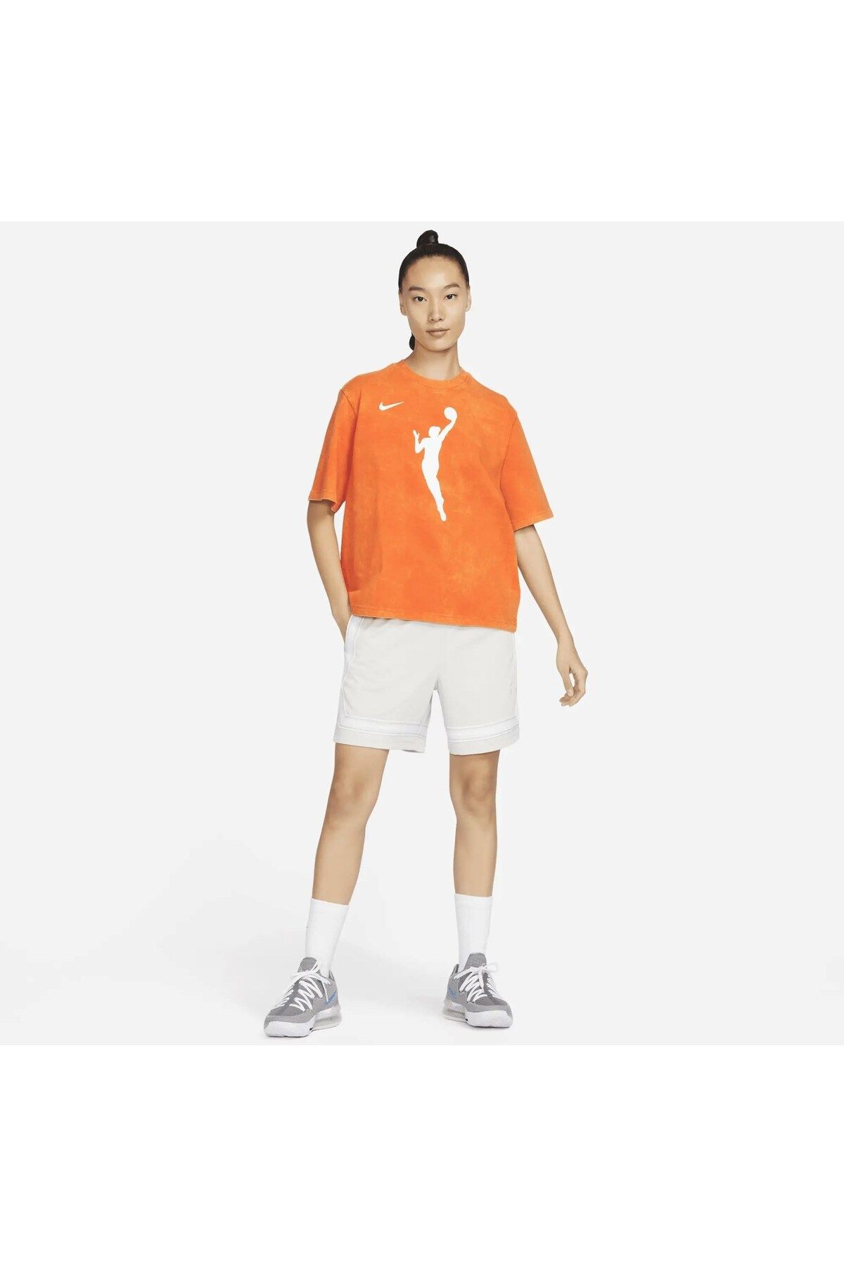 Nike تی شرت زنانه باکسی 13 تیم WNBA "نارنجی"