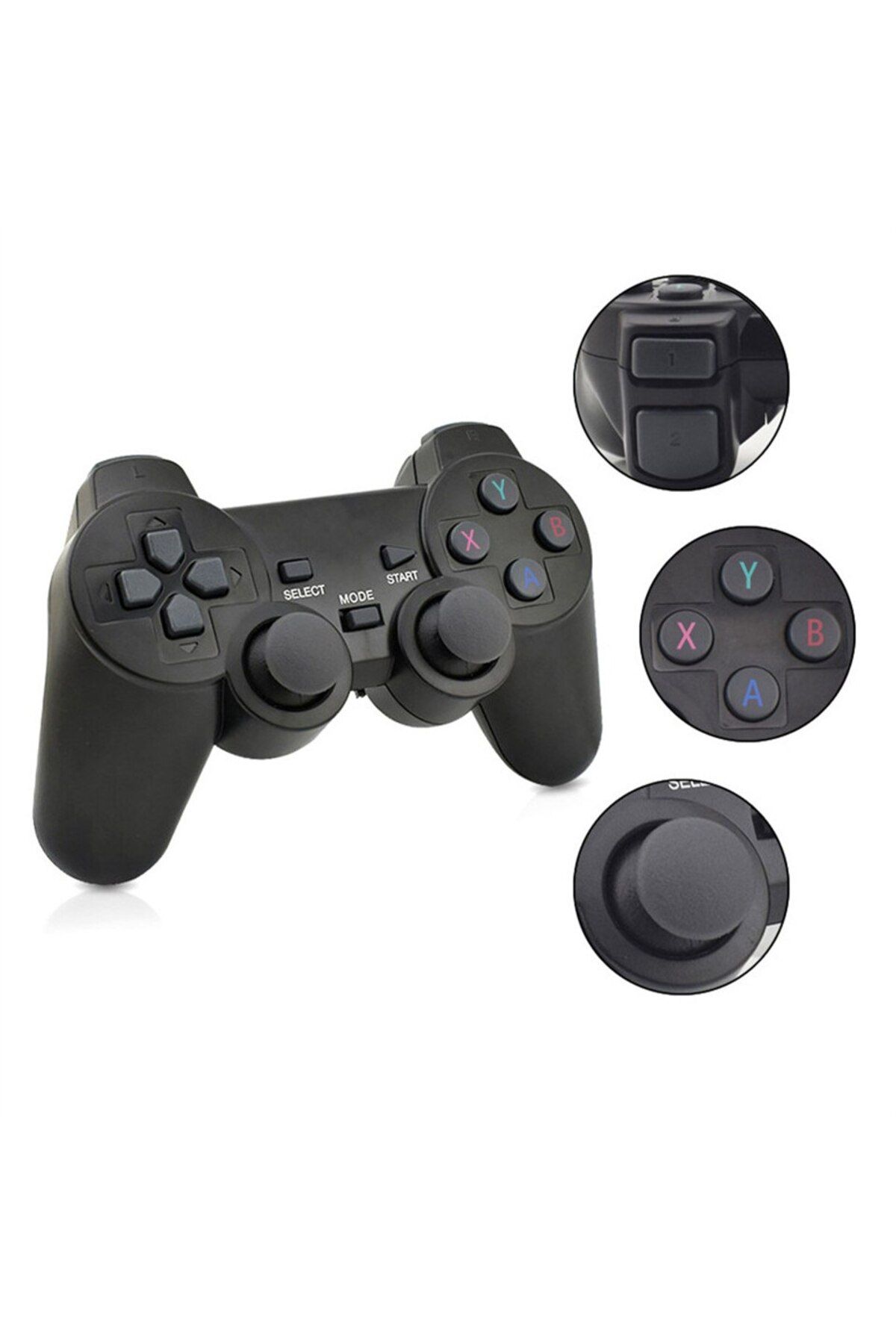 Choice-GAMINJA 2.4G Wireless Gamepad Non-Linear Trigger Button For Windows 7 PC, Smart TV, Game Box 6