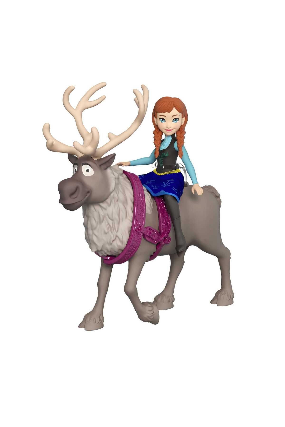 mattel-Frozen Small Doll Anna & Sven HLX03 2