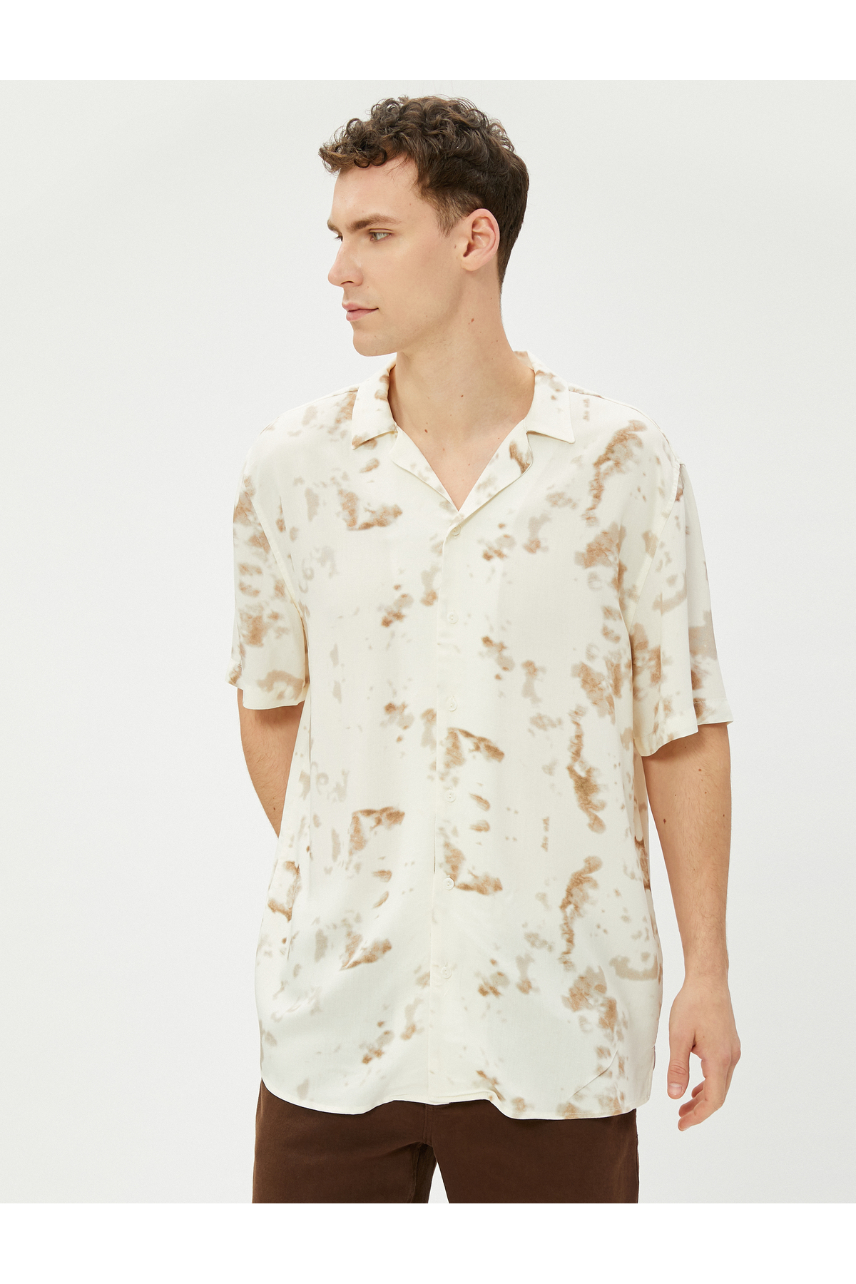 پیراهن مردانه کوتون | 3SAM60474HW Koton - Image 3