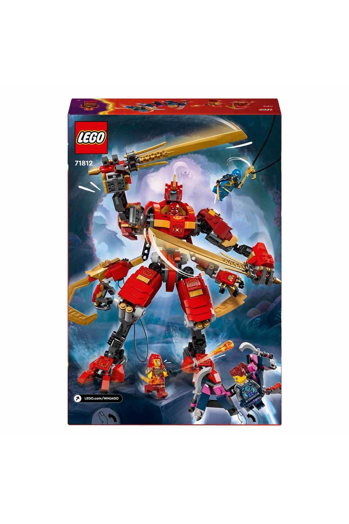 LEGO-Kai's Ninja Climbing Robot 71812 - 4 Ninja Minif for Kids Ages 9 and Up 4