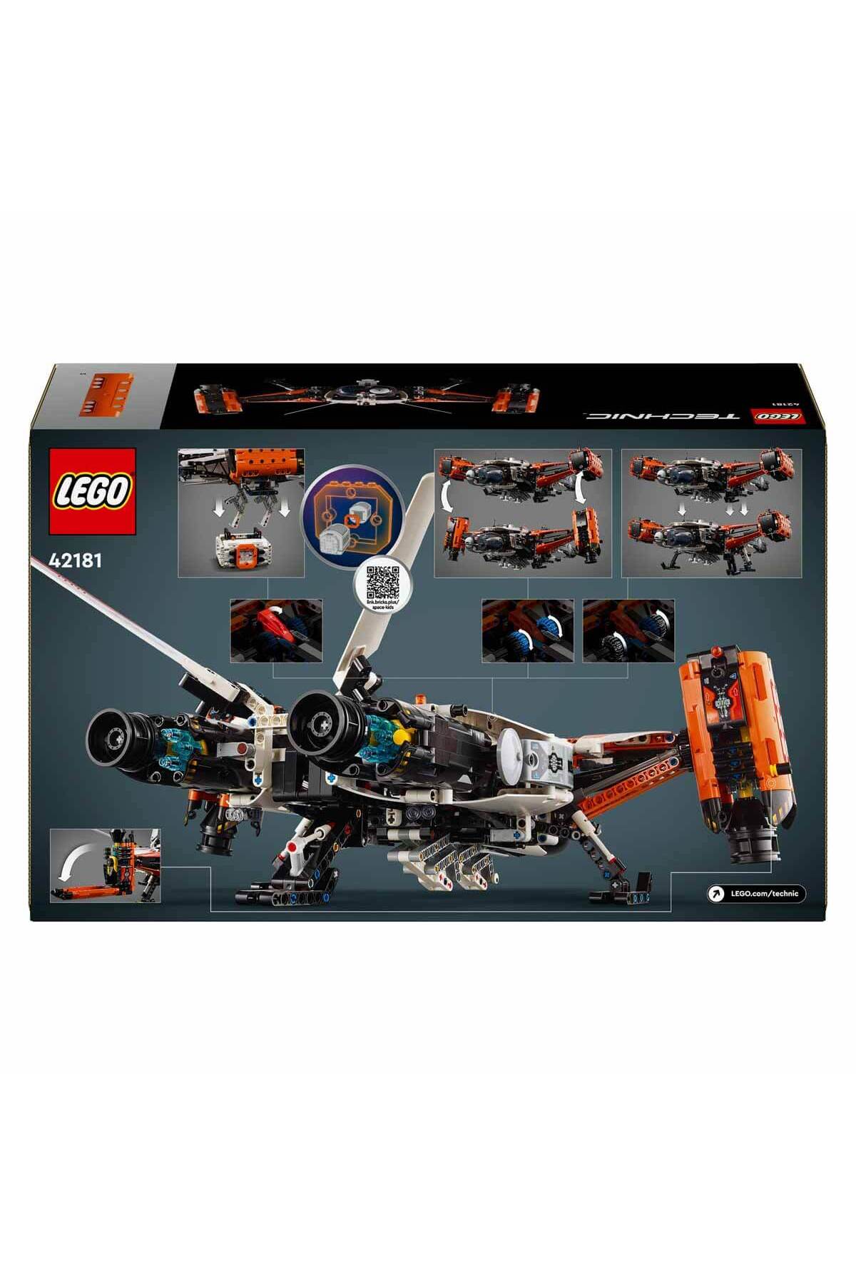 فضاپیمای باری سنگین VTOL تکنیک Lt81 42181 – برای علاقهمندان به فضا، کودکان ۱۰ سال و بالاتر