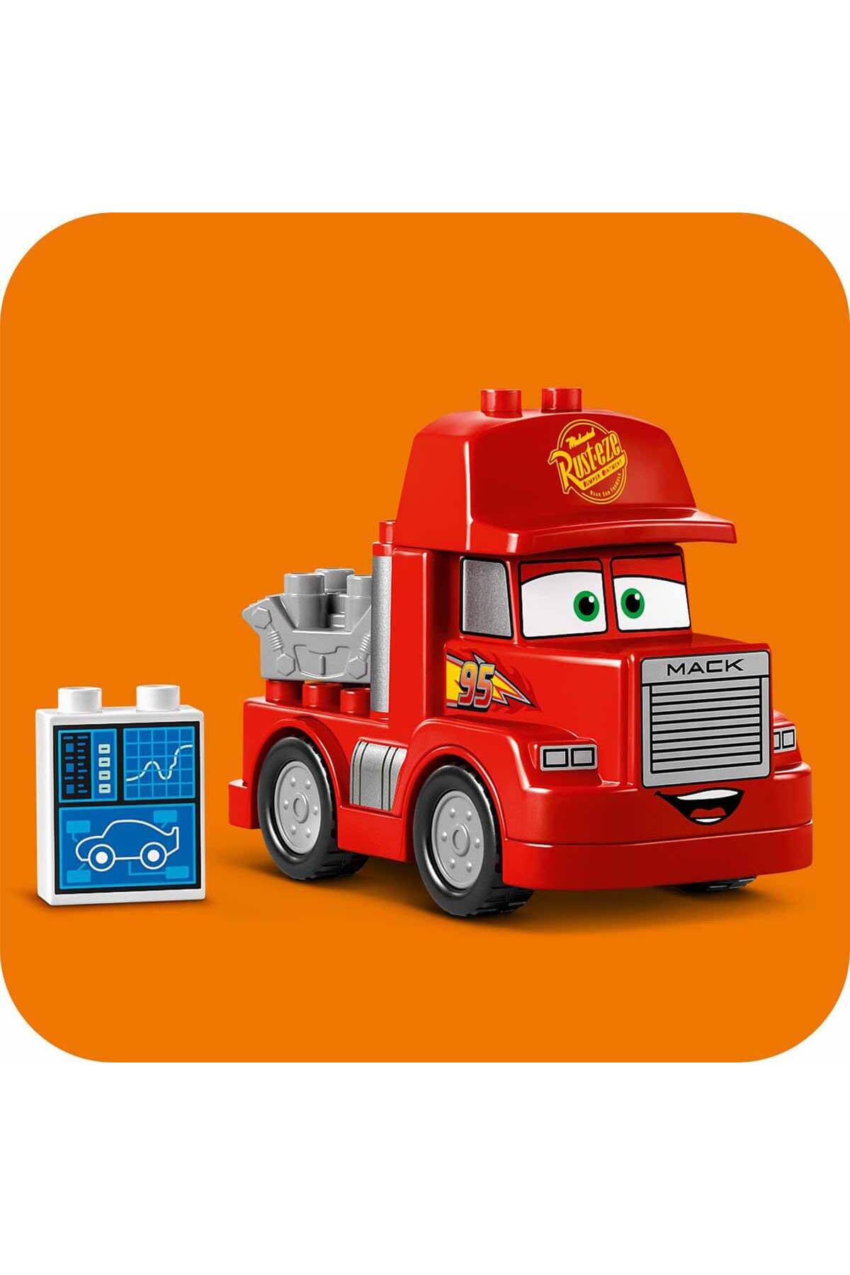 LEGO DUPLO Disney ve Pixar Arabalar Mack Yarışta 10417 - 2 Yaş ve Üzeri Çocuklar için Eğitici fotoğrafı 5 (önizleme)