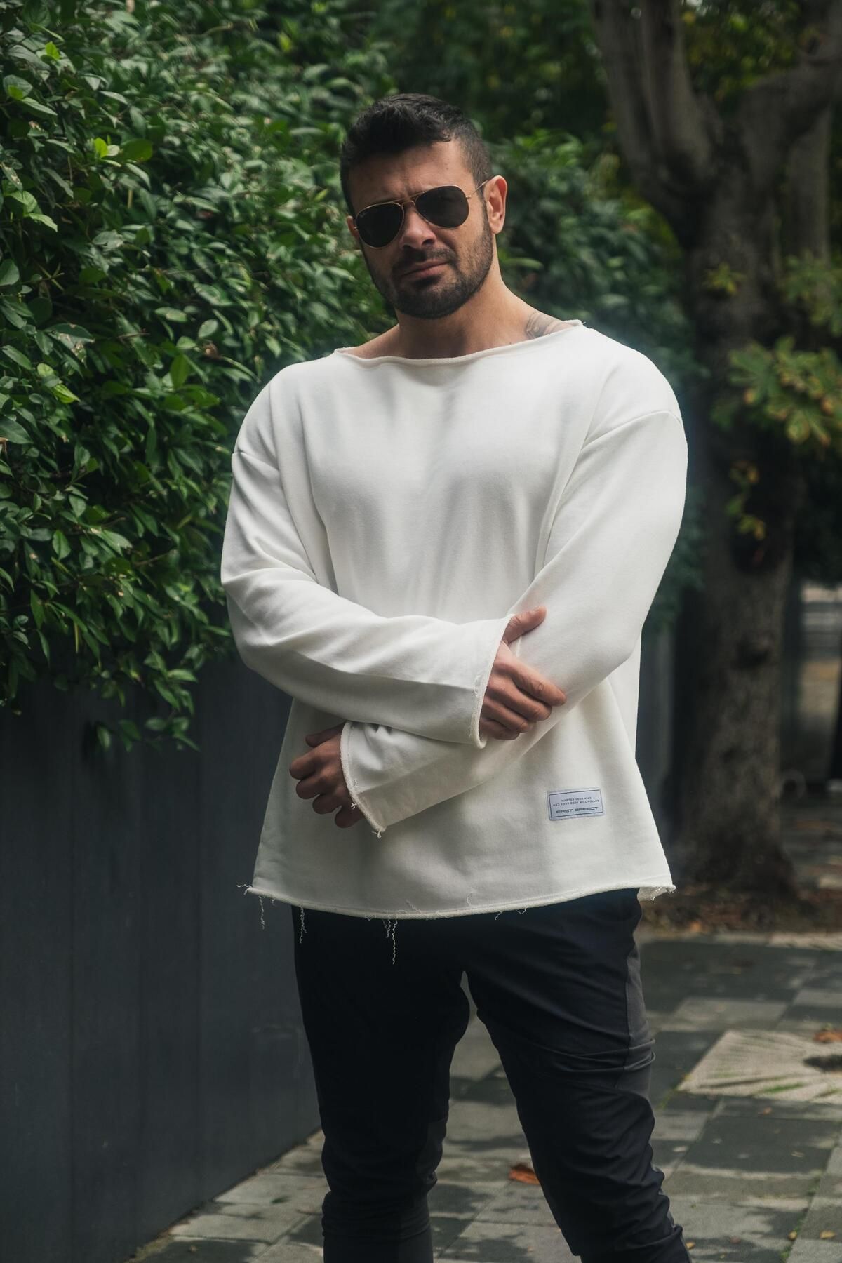 FAST EFFECT WEAR-Hanorac oversize, fără cusături 2