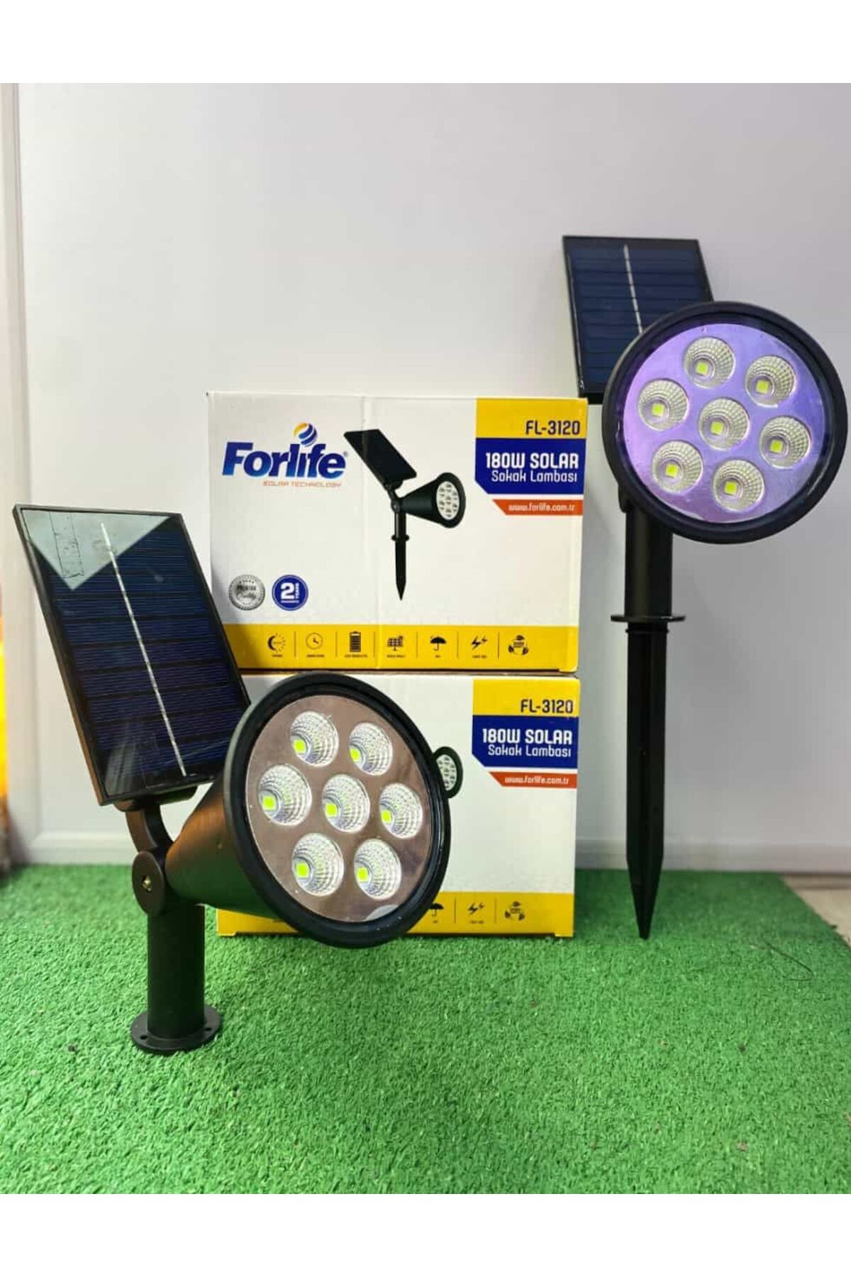 ESAKÜ 7 Watt Solar Çim Armatür