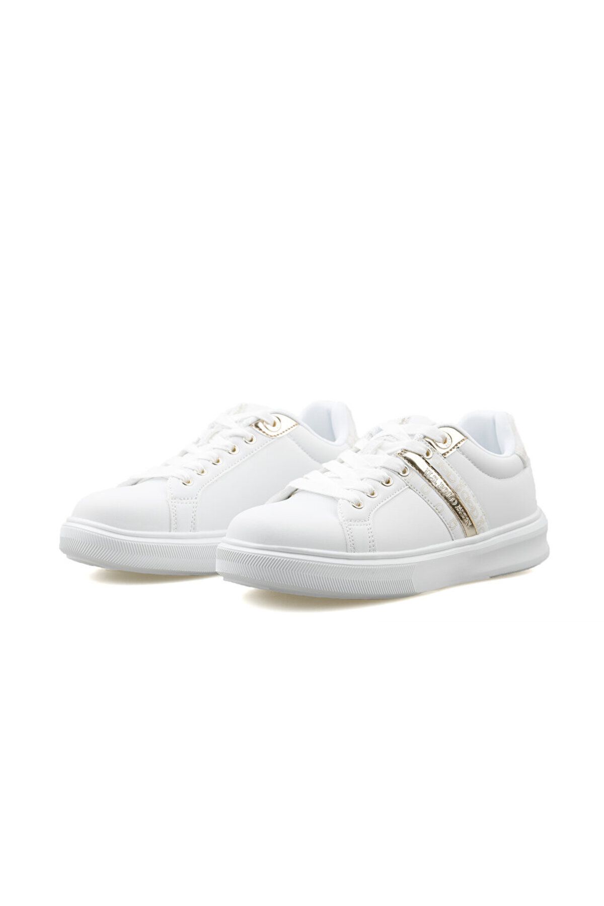 اسنیکر سفید زنانه U.S.POLO ASSN. 4P 4FX کفش روزانه U.S. Polo Assn.