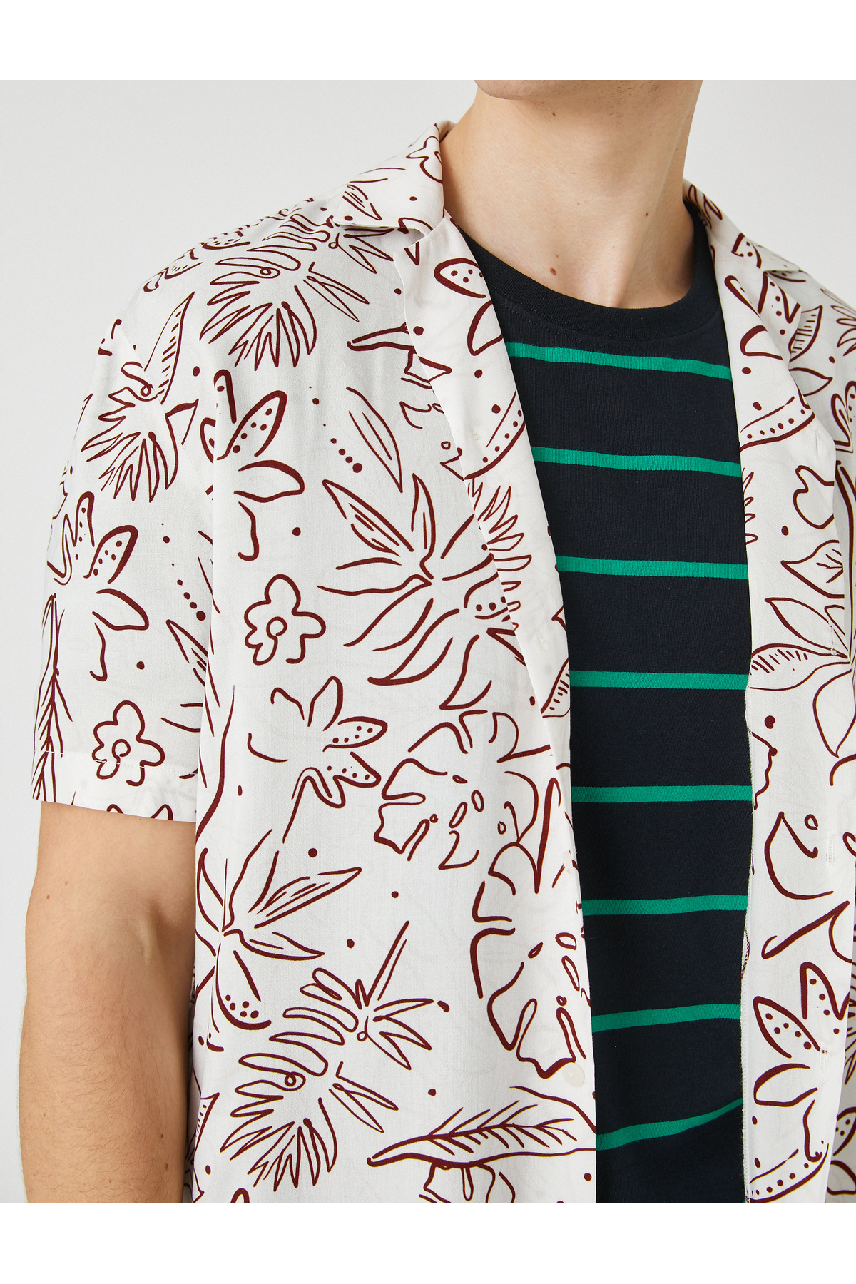 پیراهن مردانه کوتون | 3SAM60408HW Koton - Image 5