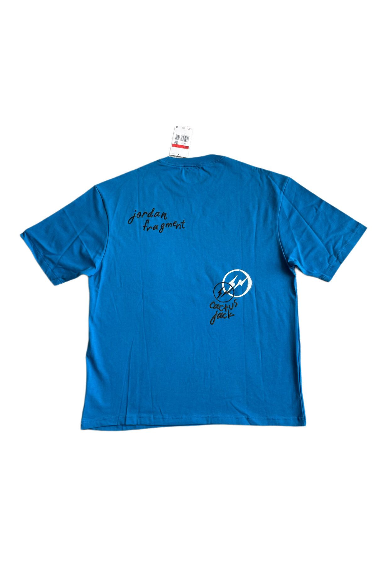 Nike Travis Scott x Jordan x Fragment Erkek Mavi T shirt DJ0619 413 Fiyat Yorumlar Trendyol