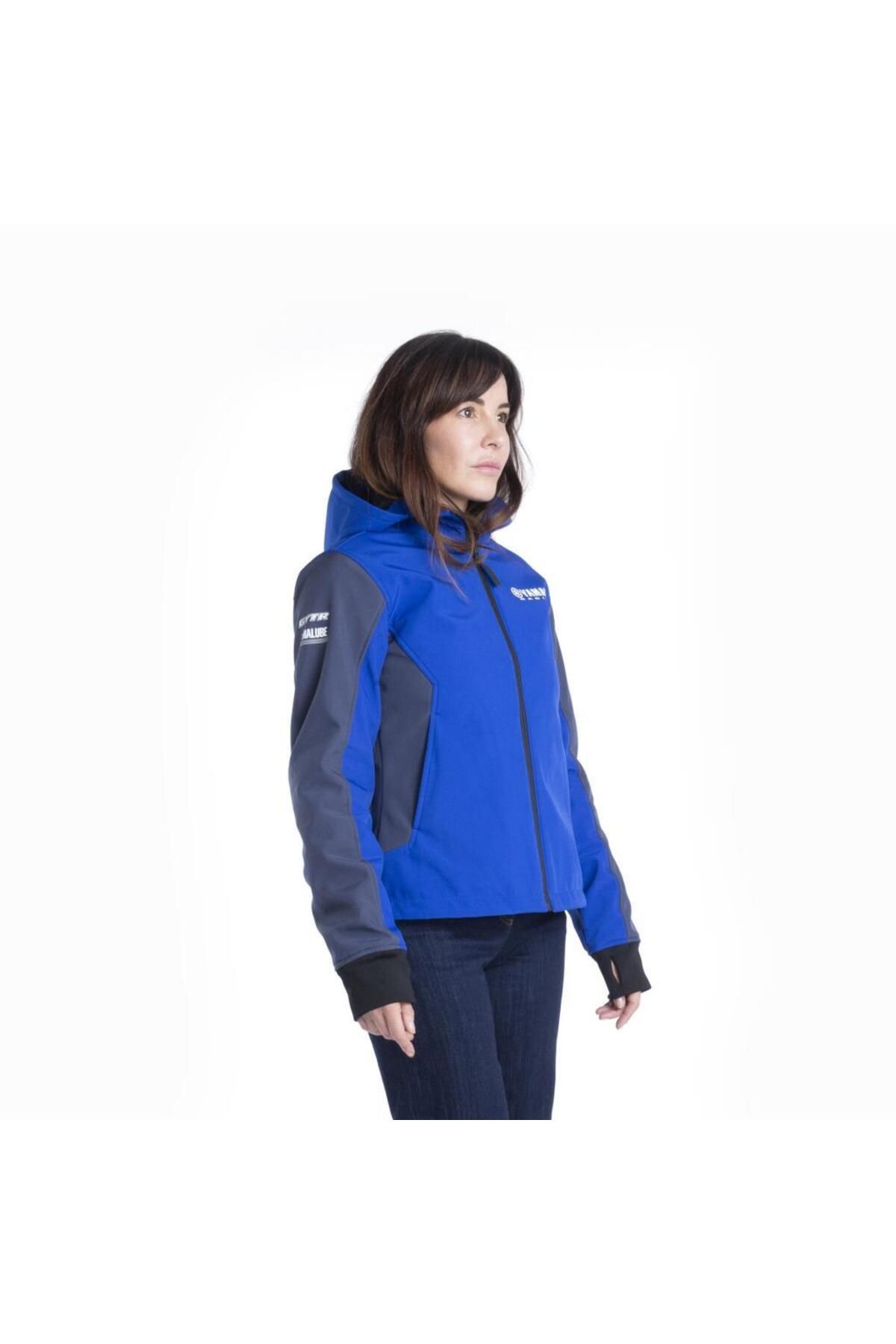 Yamaha Paddock Blue Softshell Kadın Sürüş Ceketi
