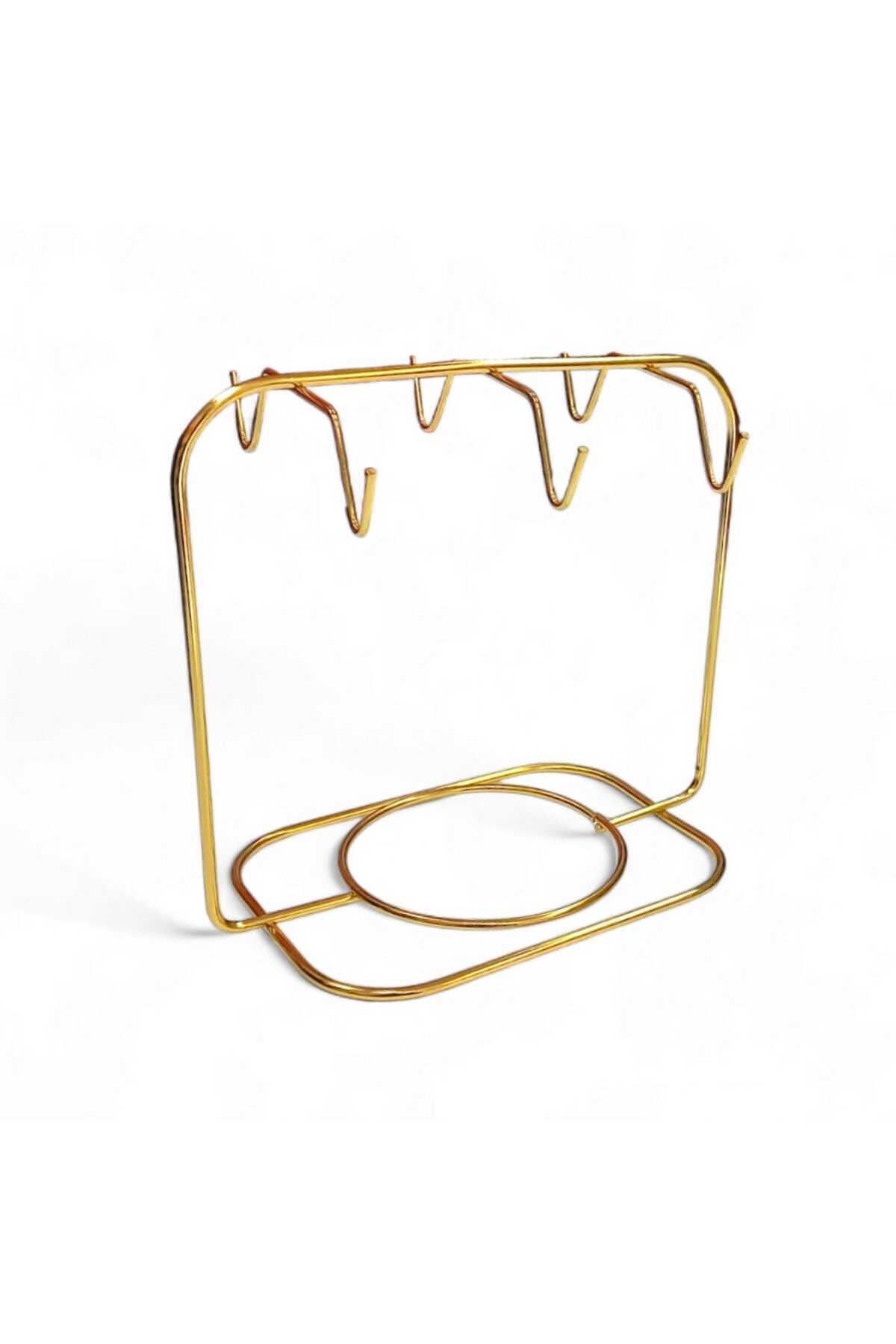 CEPHOME metal gold kaplama fincan askısı