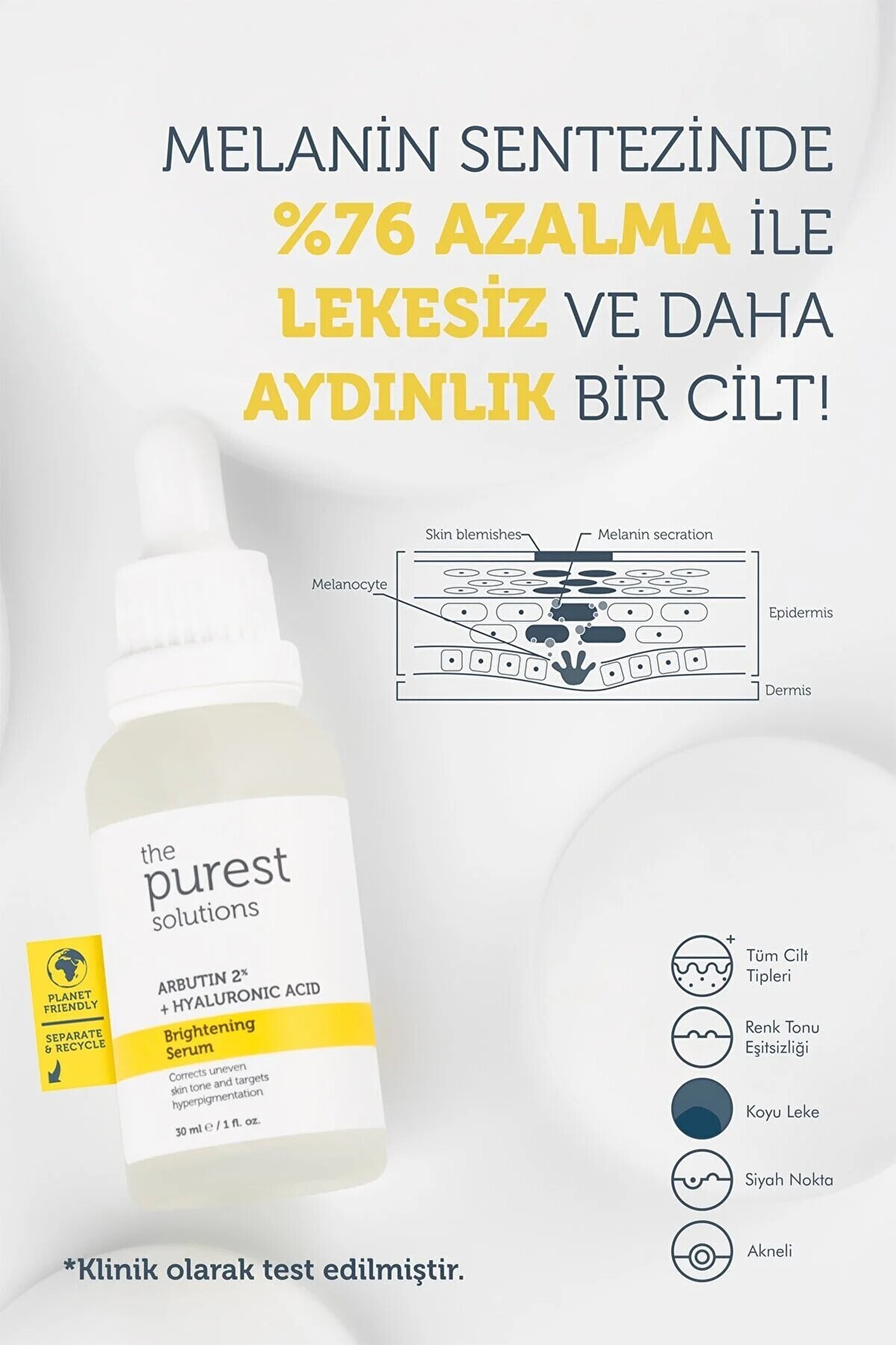 سرم پوست   پیورستThe Purest Solutions | 55547821025 اورجینال - تصویر 2