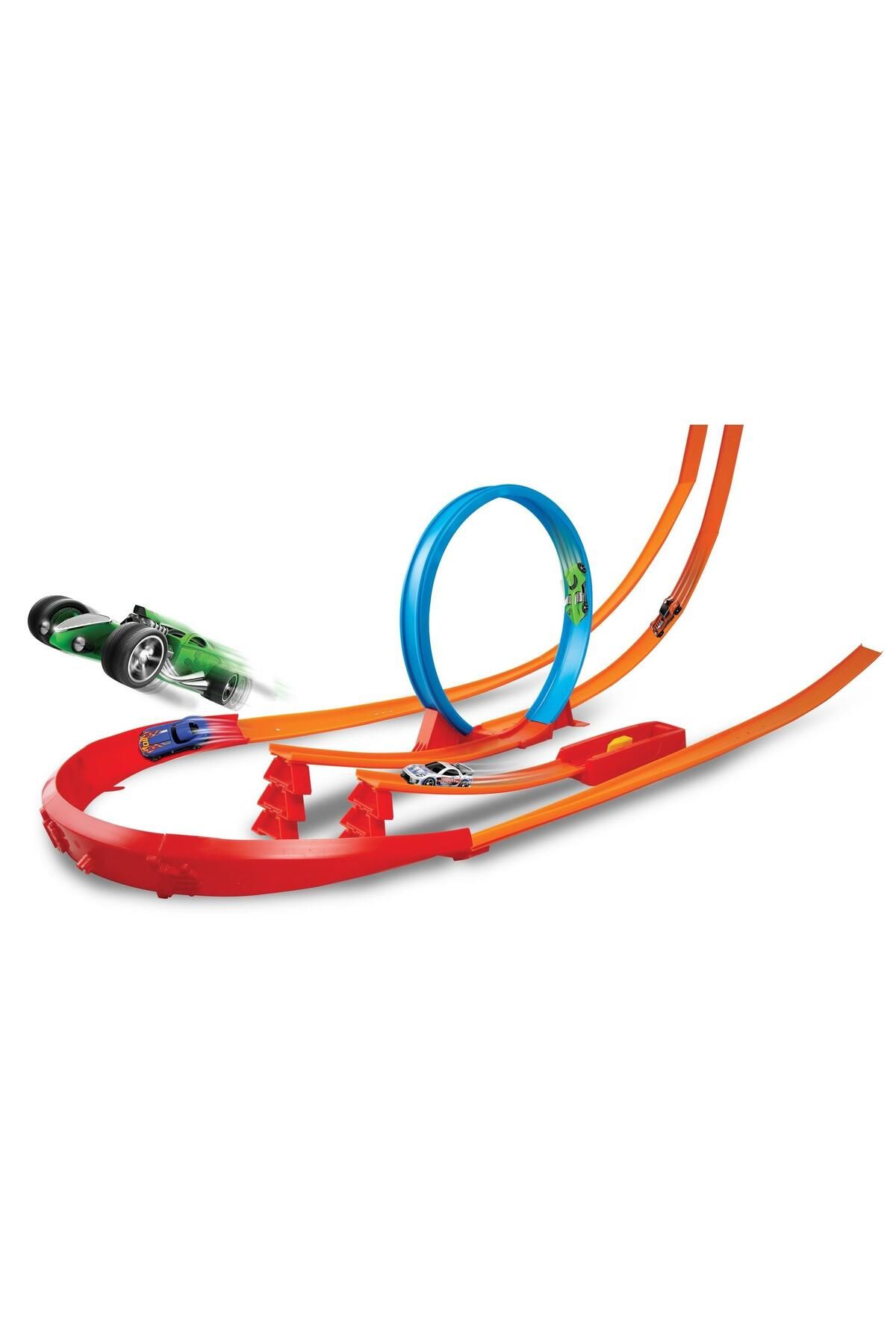 HOT WHEELS Yuksek Atlay Yar Seti Y0276 Anne Bebek Cocuk
