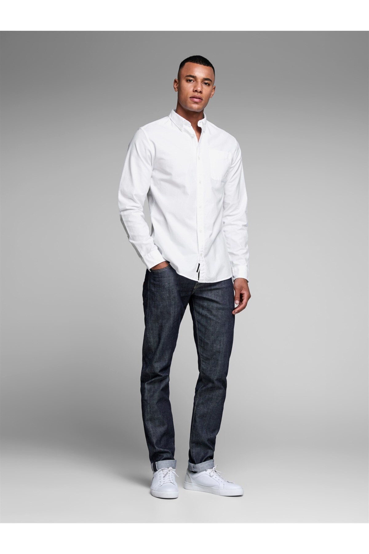 Jack & Jones Jack Jones Men's Jprclassıc Shirt L/s 12116268sg