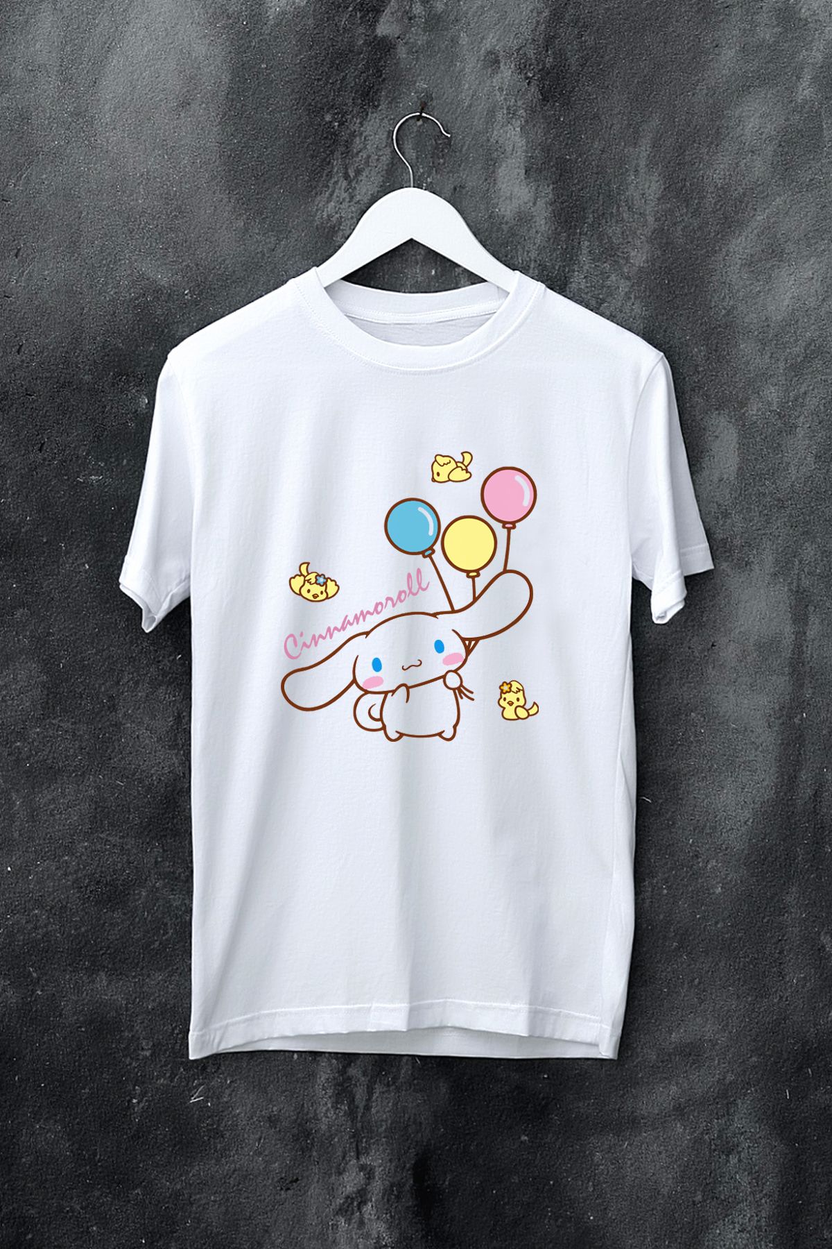 GÜZEL İŞLER ATÖLYESİ Cinnamoroll Baskılı T-shirt model 2