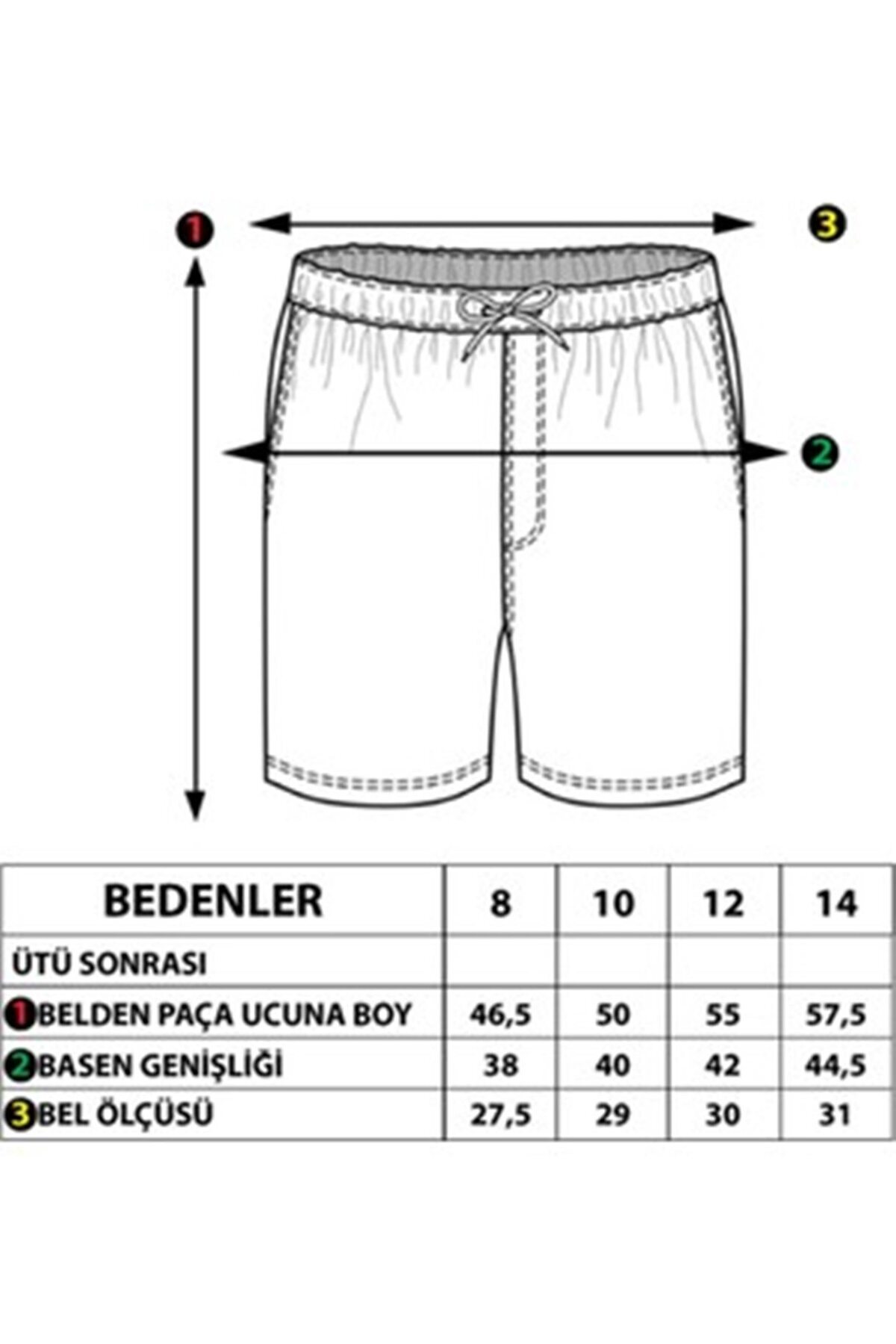 Çiggo Kids-Pachet de 2 pantaloni scurți de buzunar cu imprimeu pentru băieți/Capris 4