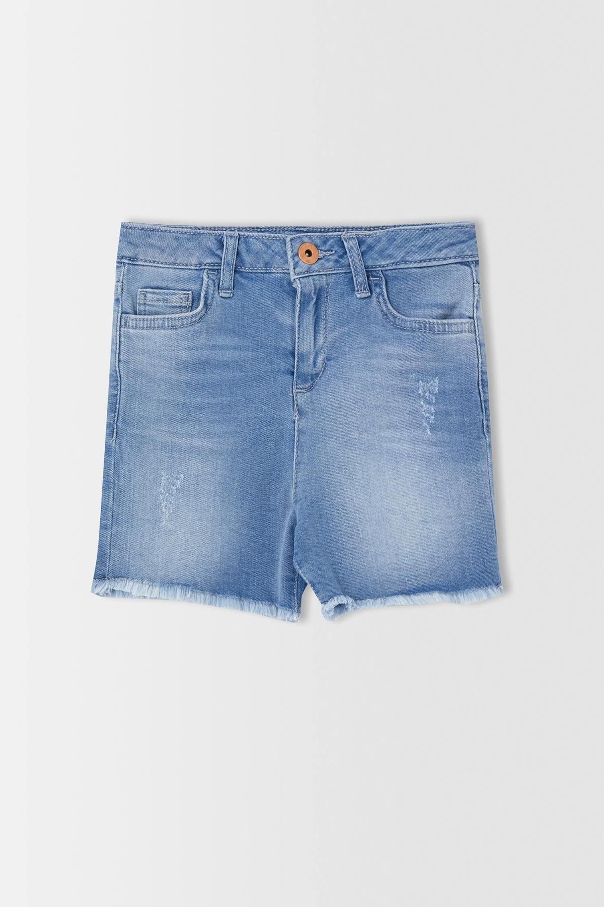 DeFacto Shorts Blau Mittlerer Bund