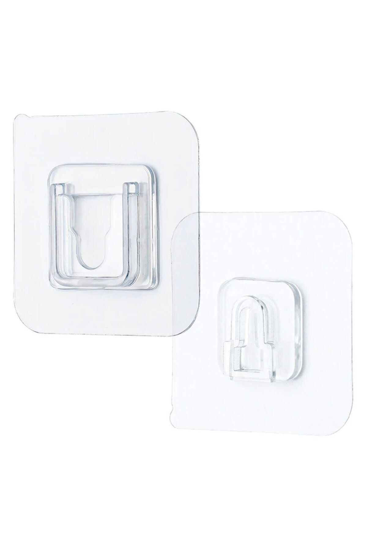 For Prime-Slide-Up Item Fixing Hanger 10 Pieces Transparent Double Sided Adhesive Snap Clip 7