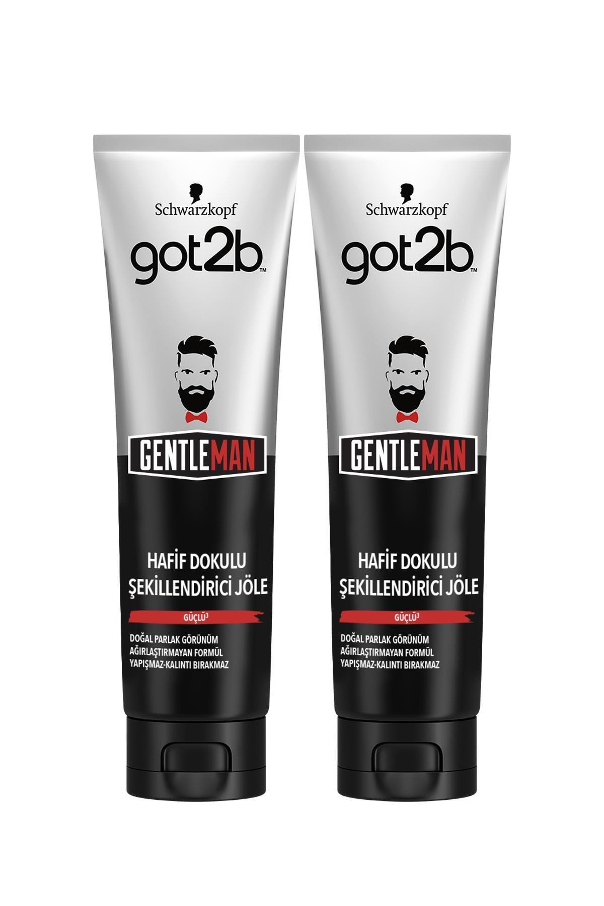 Got2B Gentleman Hafif Doku Şekillendirici Jöle X2 Adet