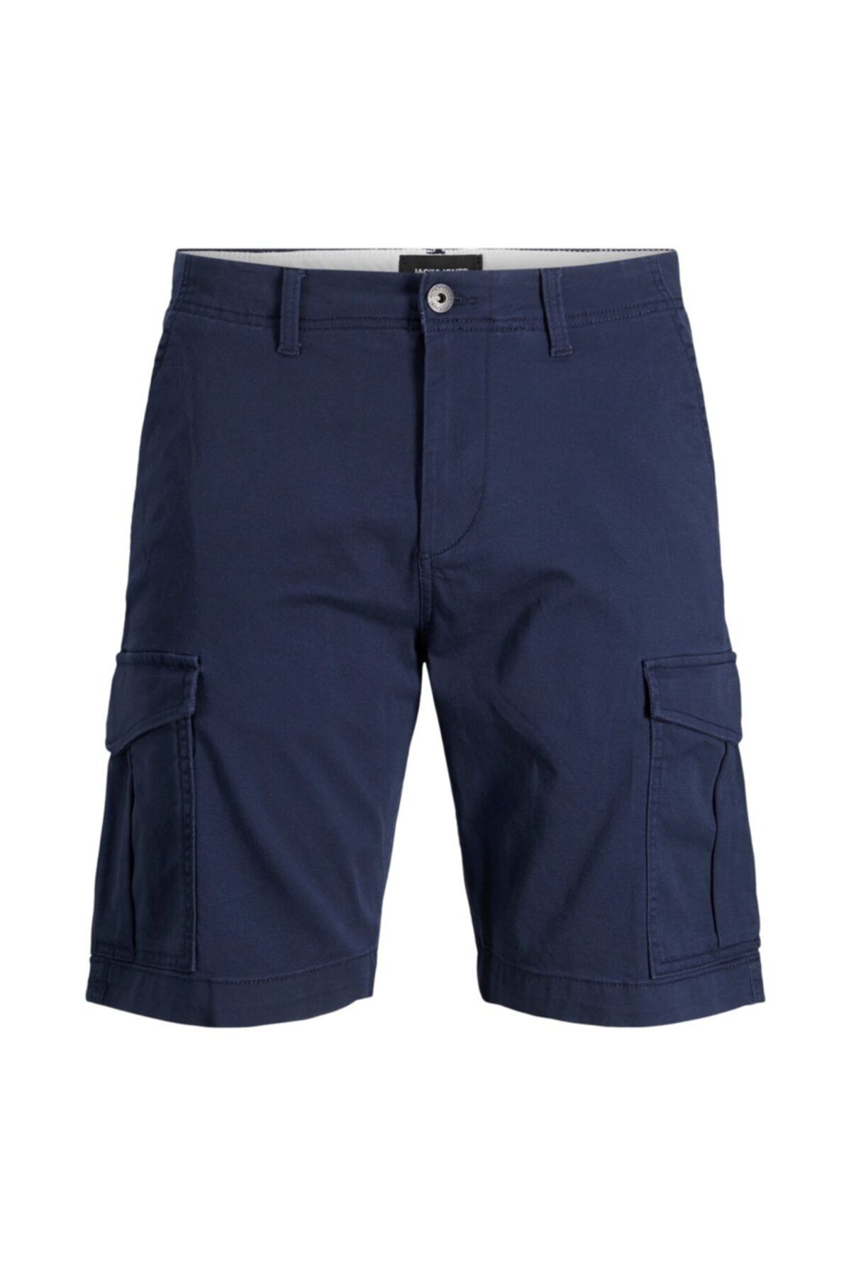 Jack Jones Men s Navy Blue Cargo Shorts 12182555 Trendyol