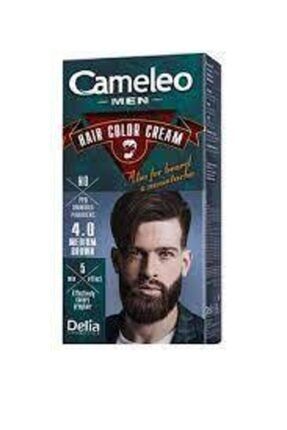 Men Saç,sakal Ve Bıyık Boyası 4.0 Orta Kahve Medium Brown cameleo4.0