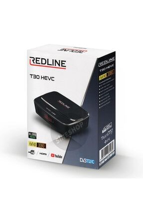 Redline T30 Hevc Hd Dvb T2c Kablo Tv Alıcısı Redlinet30