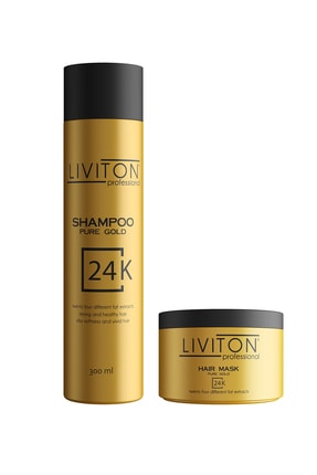 Saç Bakım Seti 24k Gold Serisi Altın Şampuan Ve Maske lvtsmpmsk