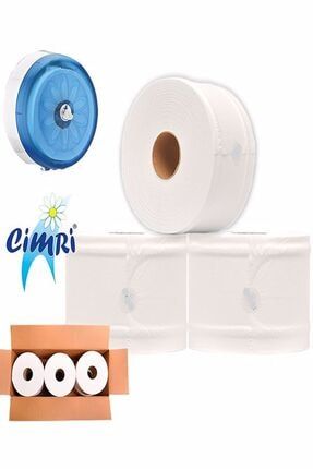 Büyük Cimri Içten Çekmeli Tuvalet Kağıdı 6 Rulo 1 Koli KT-106