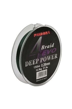 Pandora Deep Power 4x Ip Misina 150m 0,16mm Daark Green Ada-4963809230244
