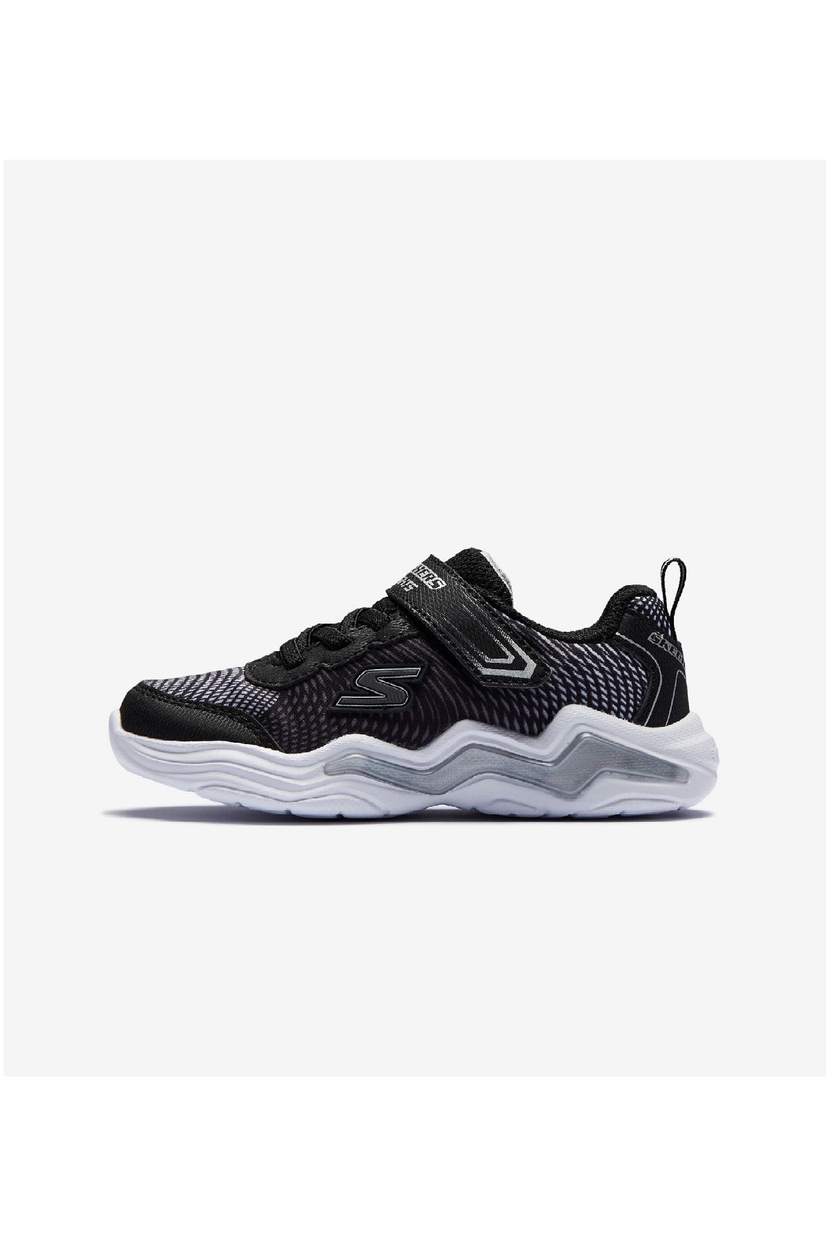 SKECHERS Erupters iv Küçük Erkek Çocuk Siyah Işıklı Spor Ayakkabı
