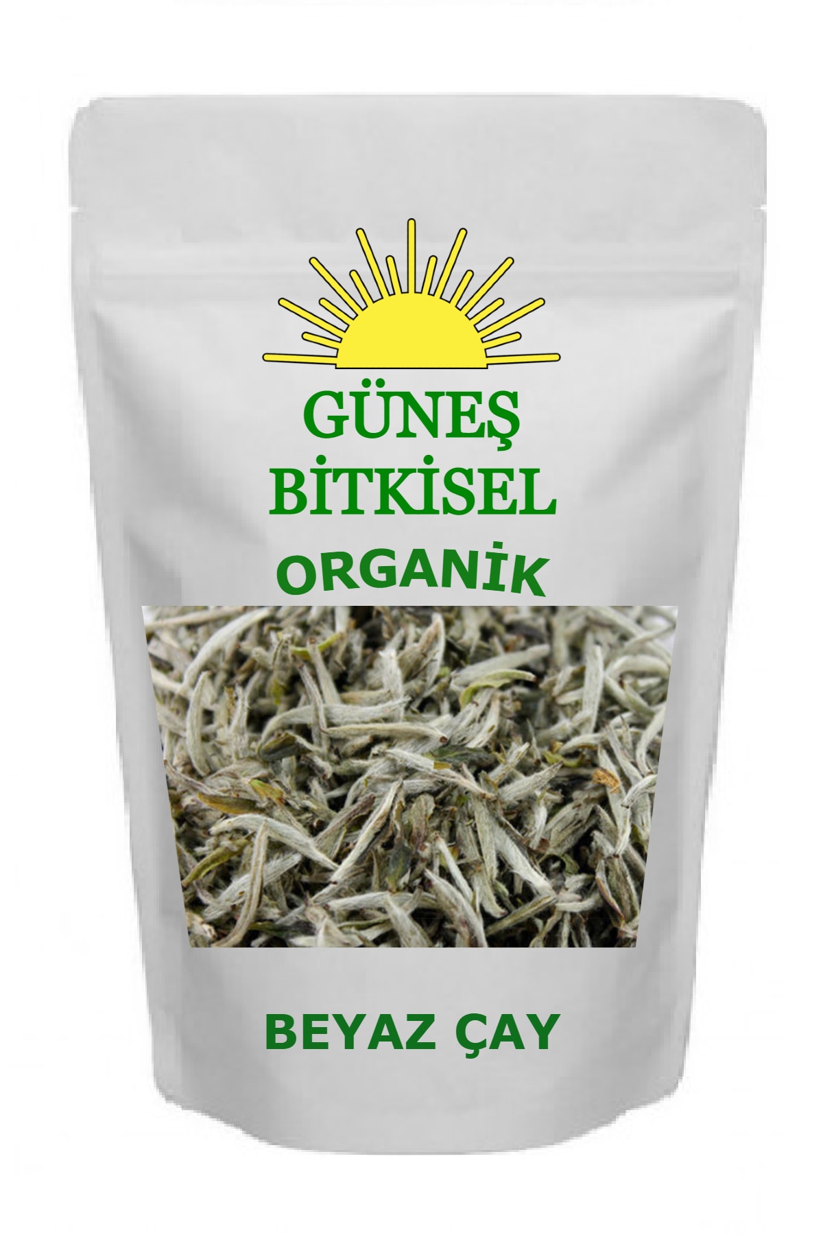 Güneş Bitkisel Organik Organik Birinci Sınıf Beyaz Çay 50 Gr