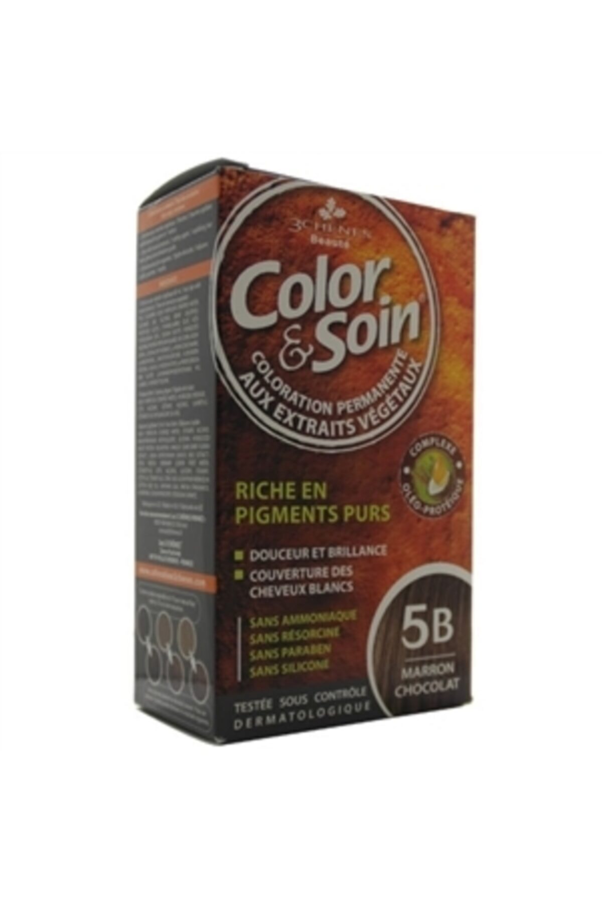 Color Soin Color And Soin Tamamen Bitkisel Organik Saç Boyası 5b Çikolata Kahvesi
